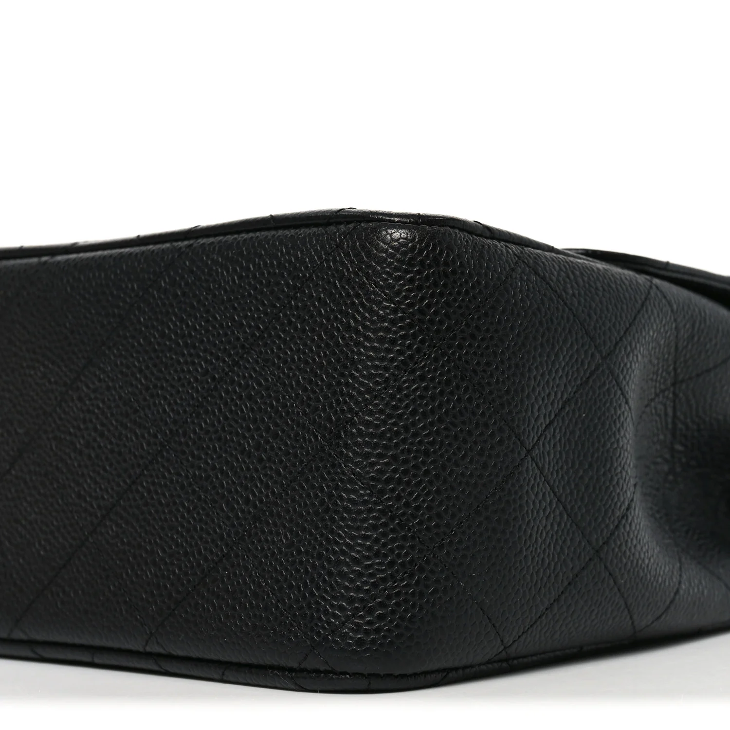 Caviar Quilted Jumbo Double Flap Black - Top Club