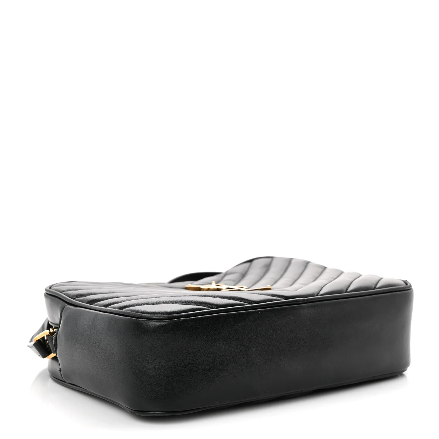 Calfskin Matelasse Monogram Lou Camera Bag Black - Top Club