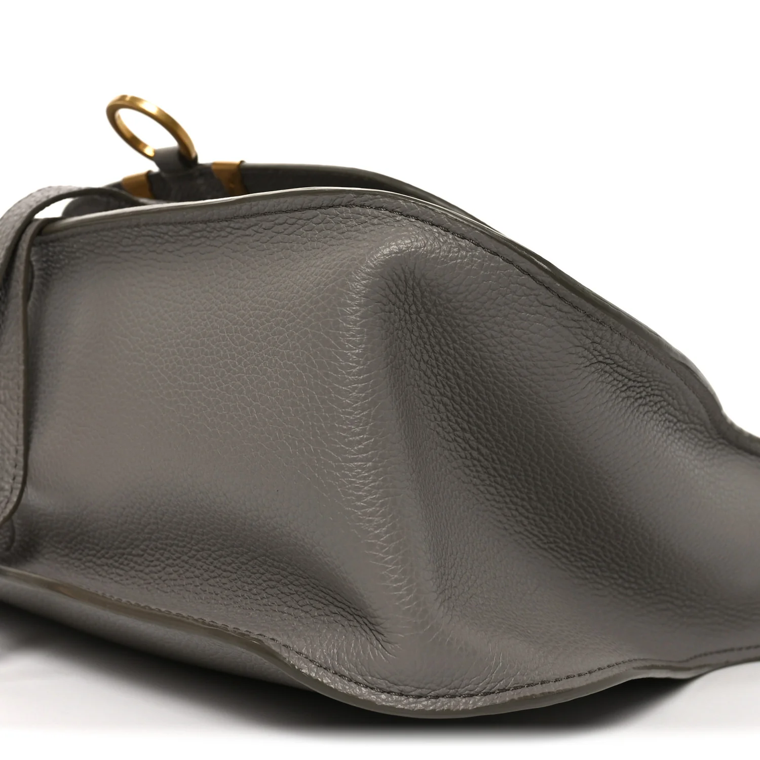 Calfskin Small Marcie Satchel Cashmere Grey - Top Club