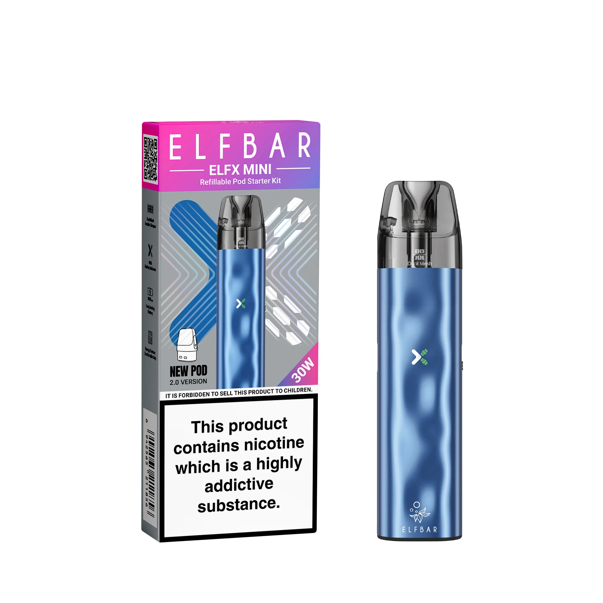 ELFBAR ELFX Mini Refillable Pod Kit