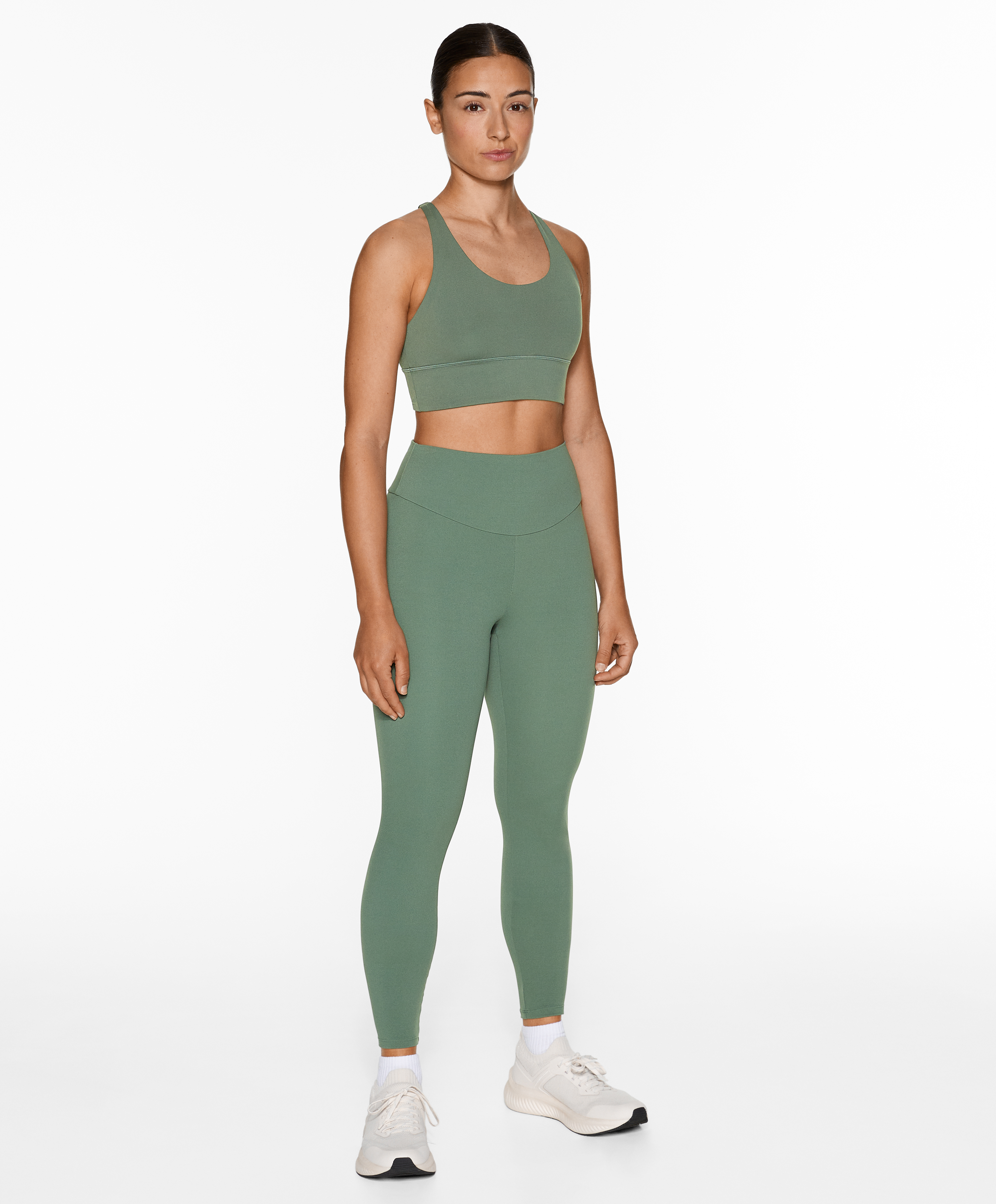 OYSHO Comfortlux high-rise ankle-length leggings