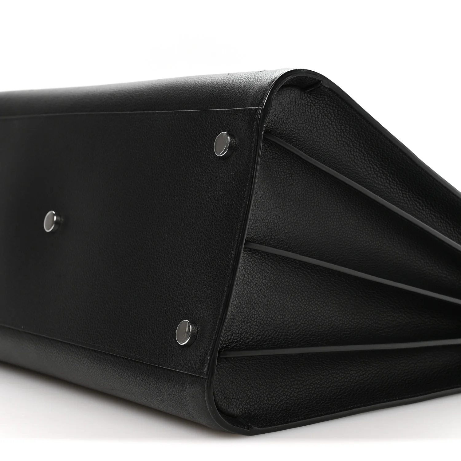 Grained Calfskin Large Sac De Jour Carryall Black - Top Club