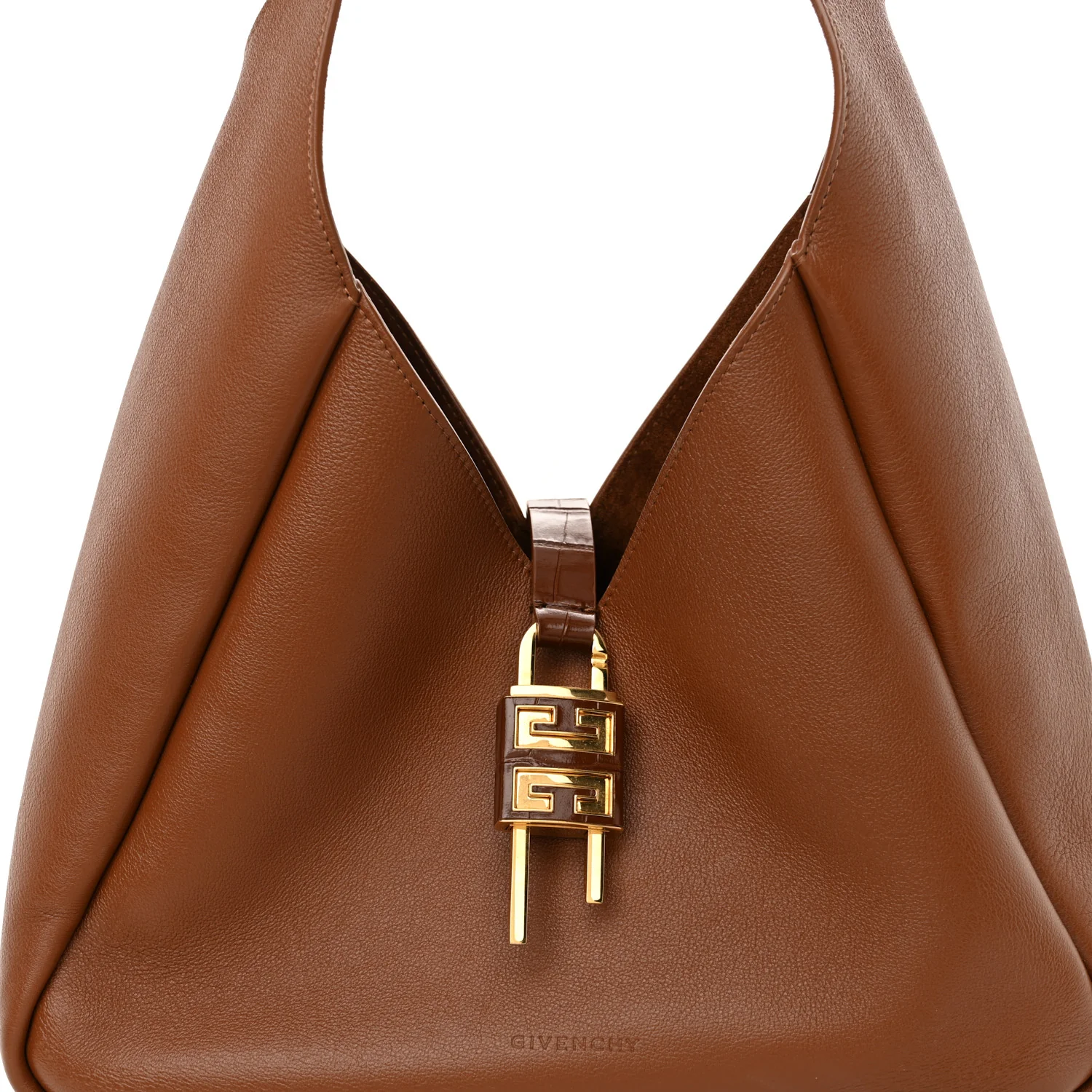 Calfskin Medium G-Lock Hobo Tan - Top Club