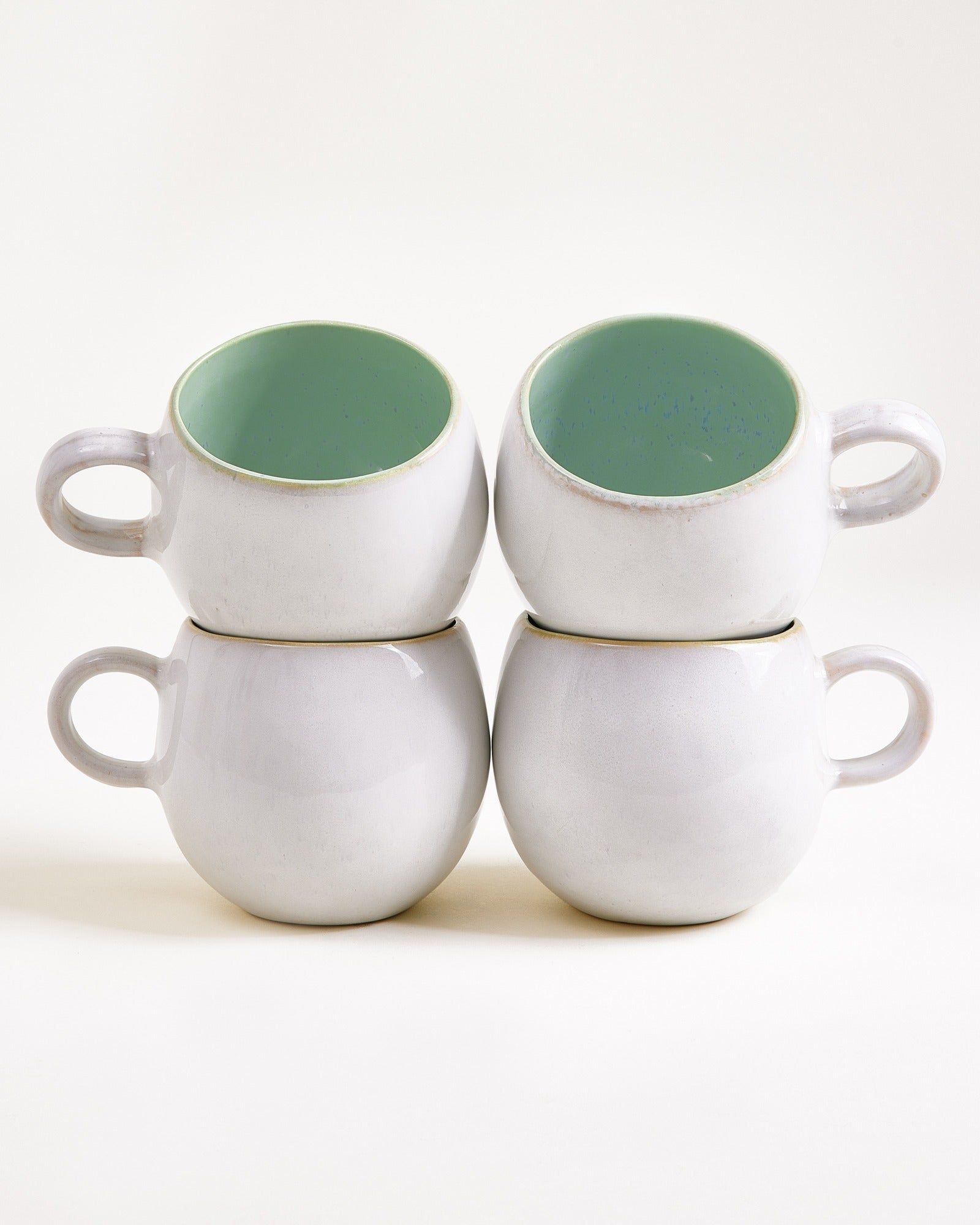 Areia Tasse groß mint 4er-Set
