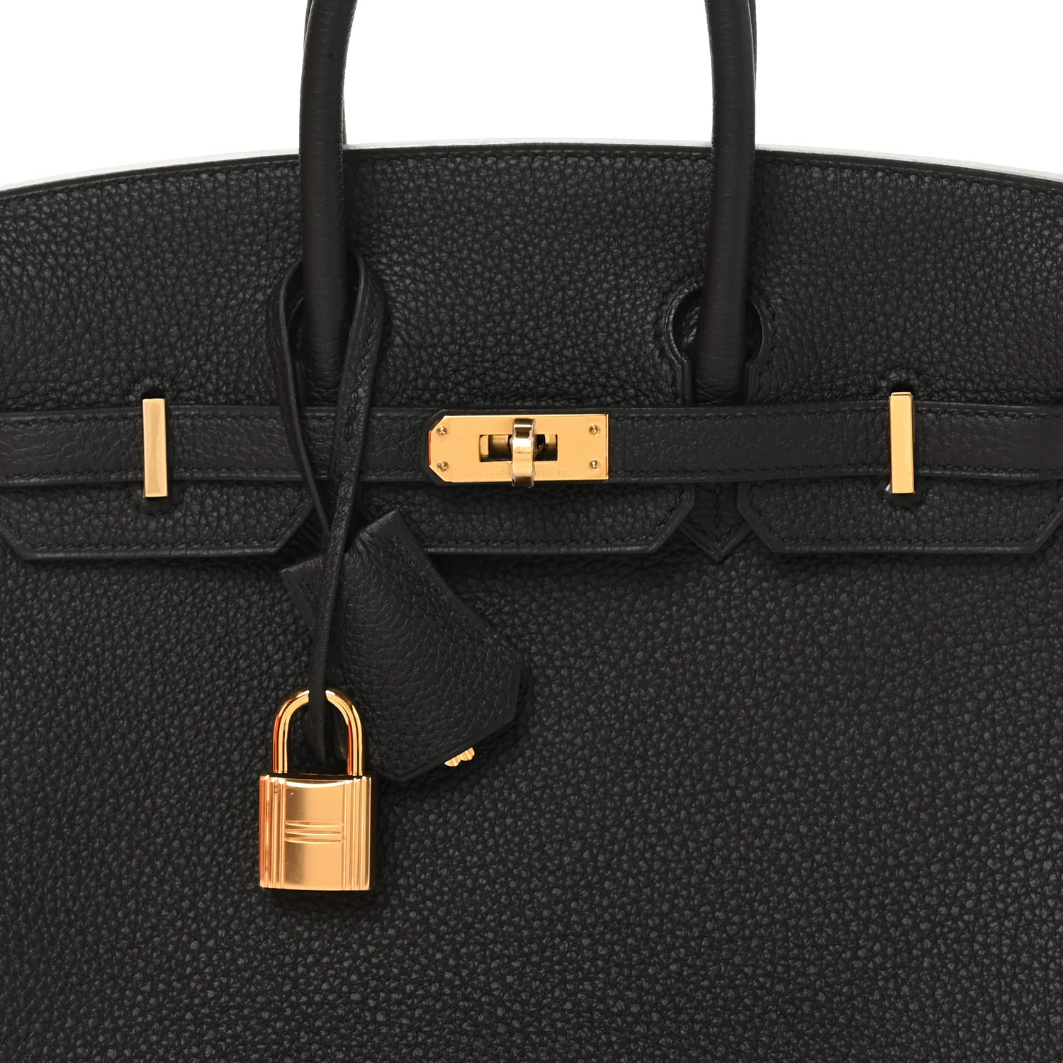 Togo Birkin 25 Black - Top Club