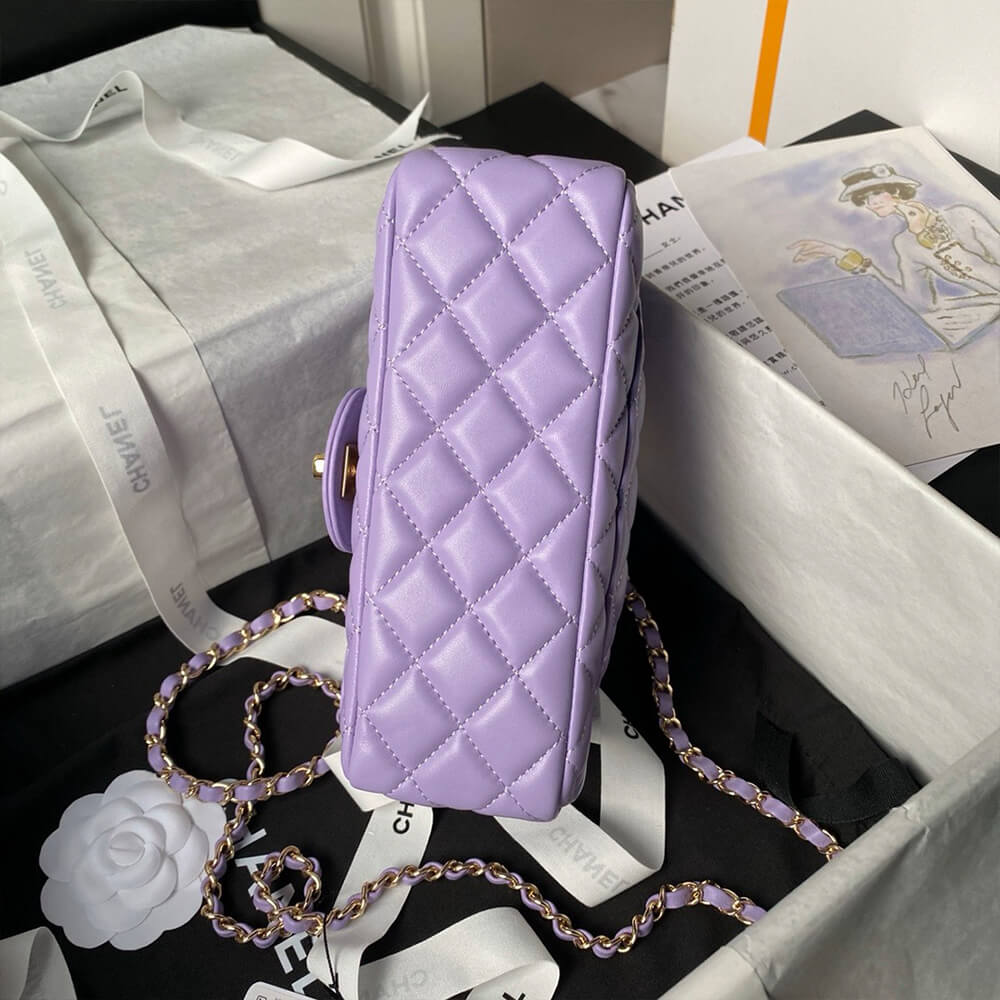 CHANEL Mini Flap Bag with Top Handle - Top Club
