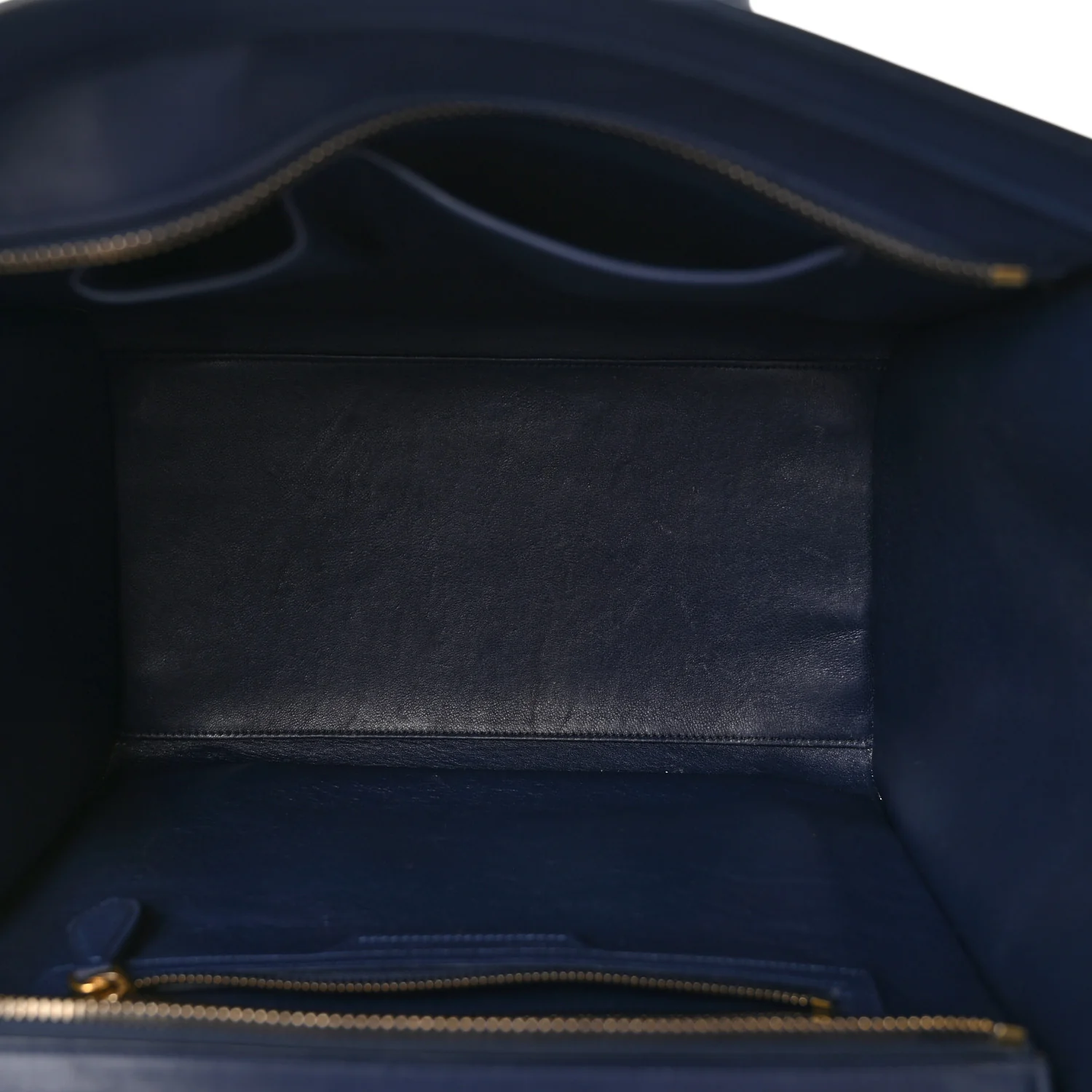 Smooth Calfskin Mini Luggage Ink - Top Club