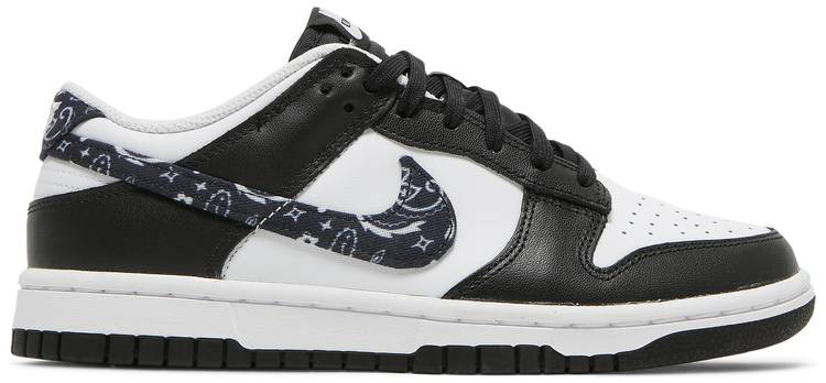 Wmns Dunk Low  Black Paisley  DH4401-100 - Sneaker Replica Workshop
