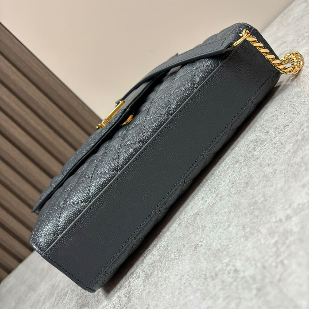 YSL envelope medium in grained leather - Top Club