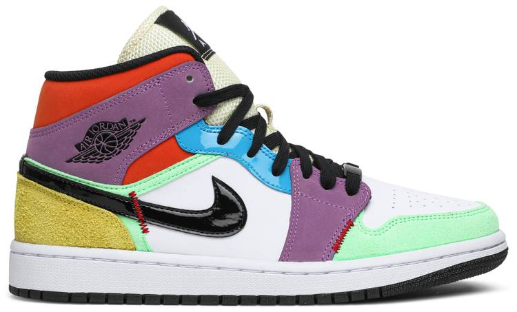 Air Jordan 1 Mid SE  Lightbulb  CW1140-100 - Sneaker Replica Workshop