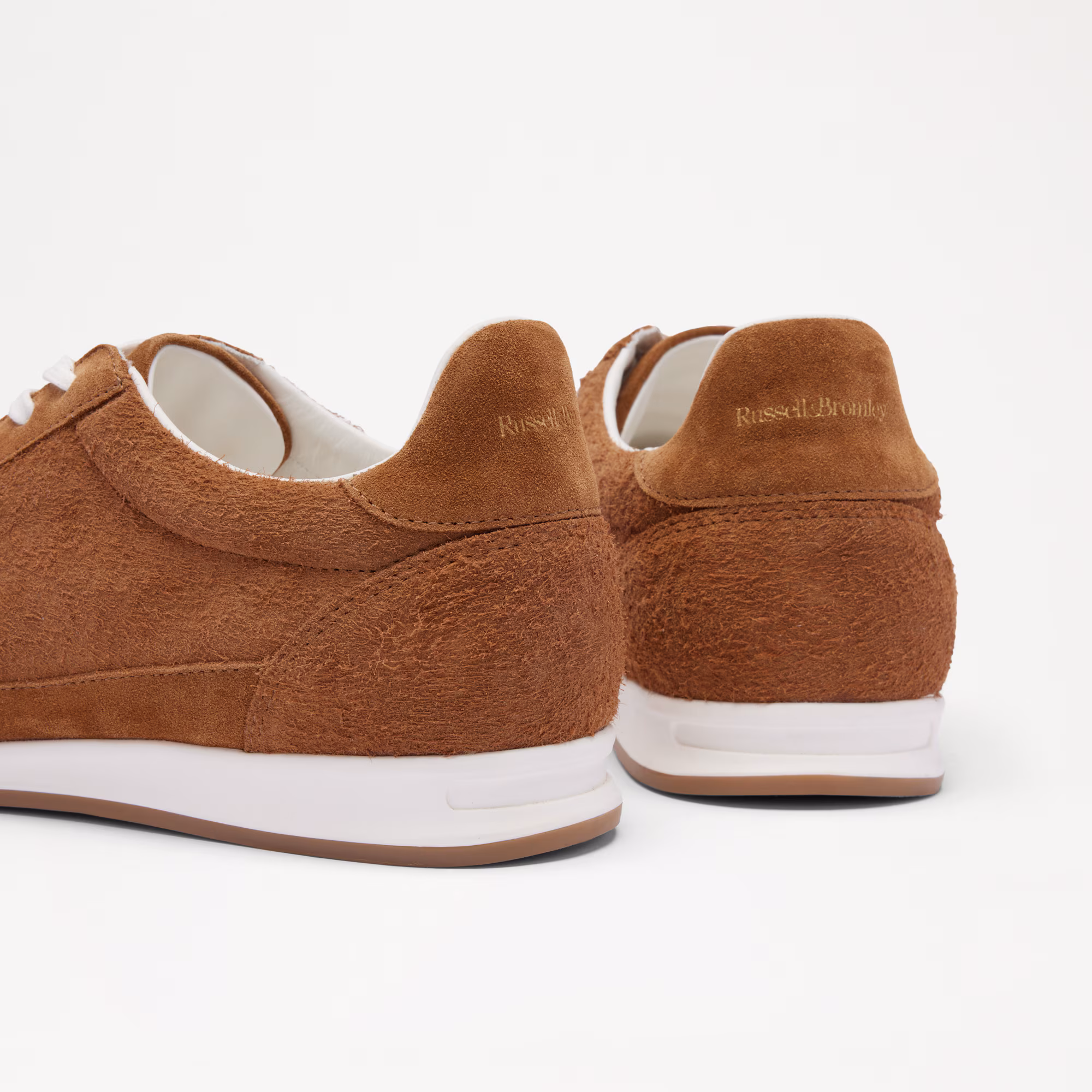SwintonBrushed Suede Trainer
