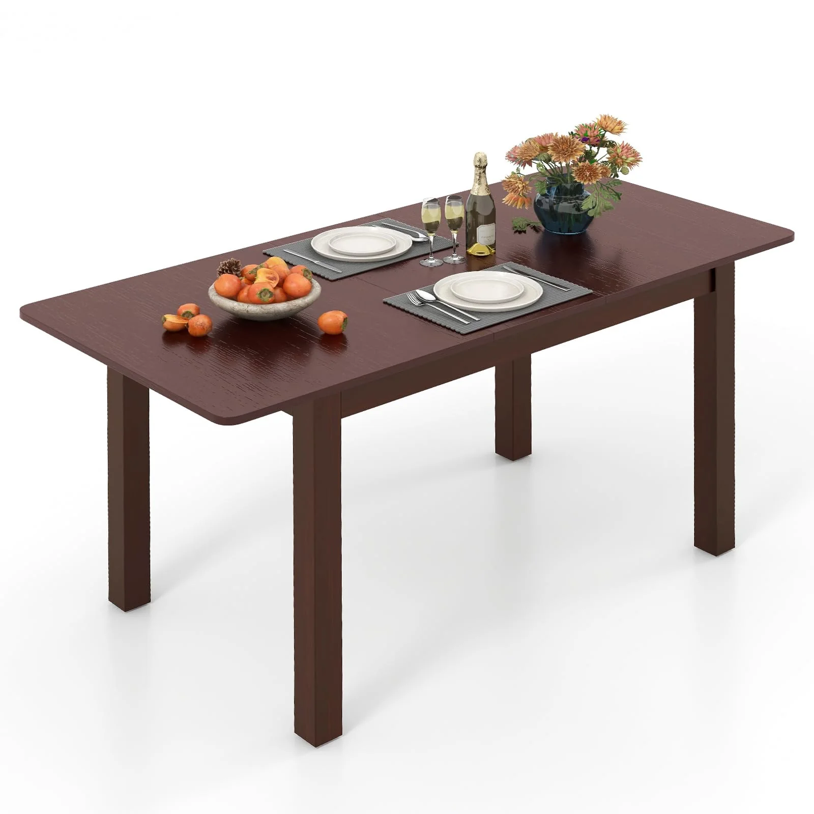 BEFOUNDLOVELY Extendable Dining Table for 4, 60