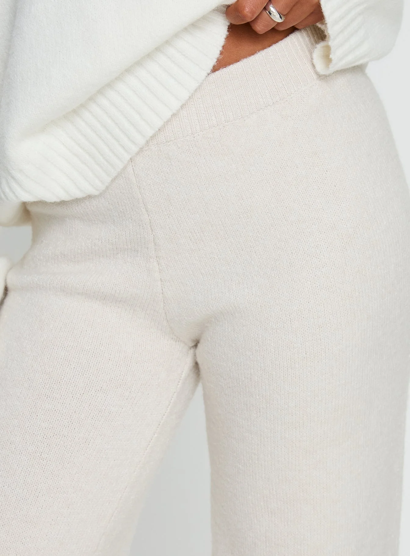 Shinead Cuffed Pants White