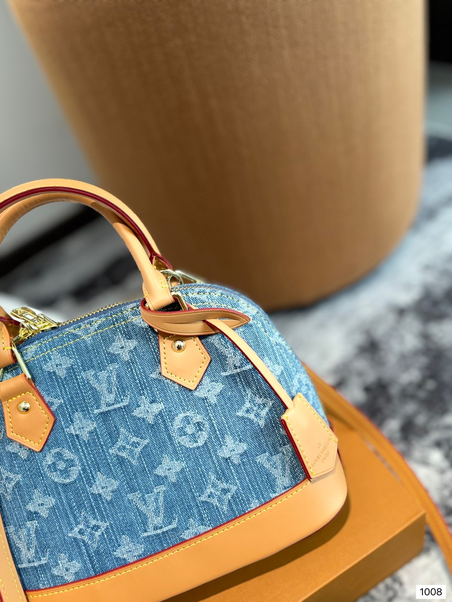 Louis alma bb Retiro denim bag size: 24??18cm - Top Club