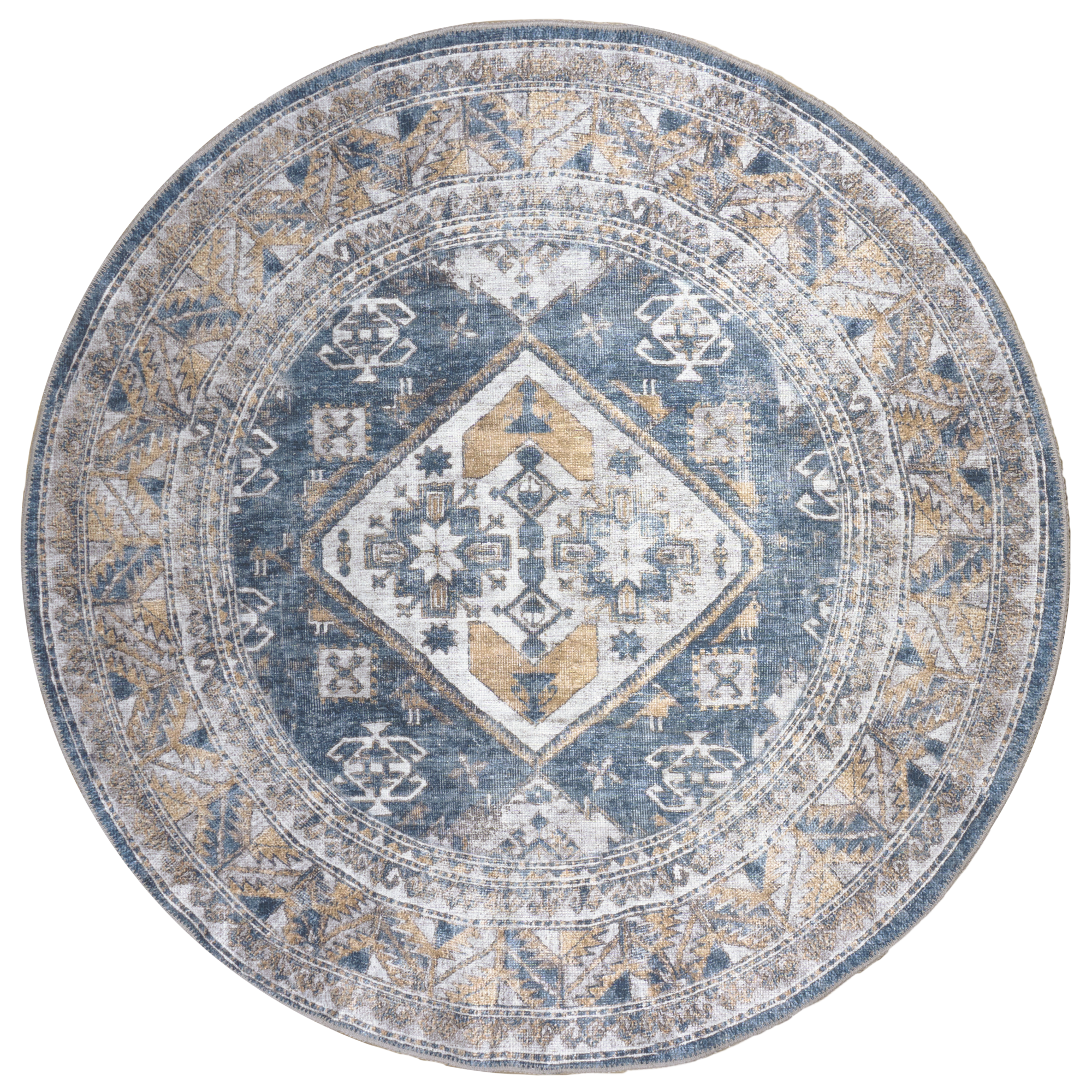 Laria rond 200cm Blue4