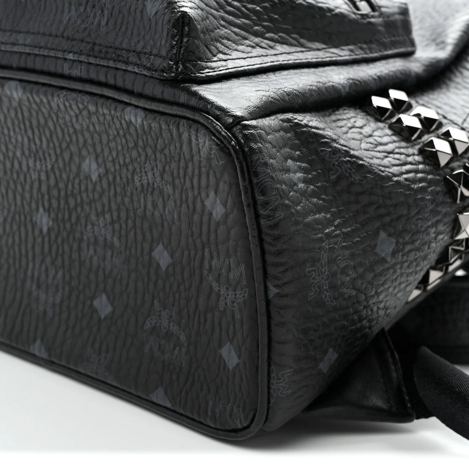 Visetos Small Side Stud Stark Backpack Black - Top Club
