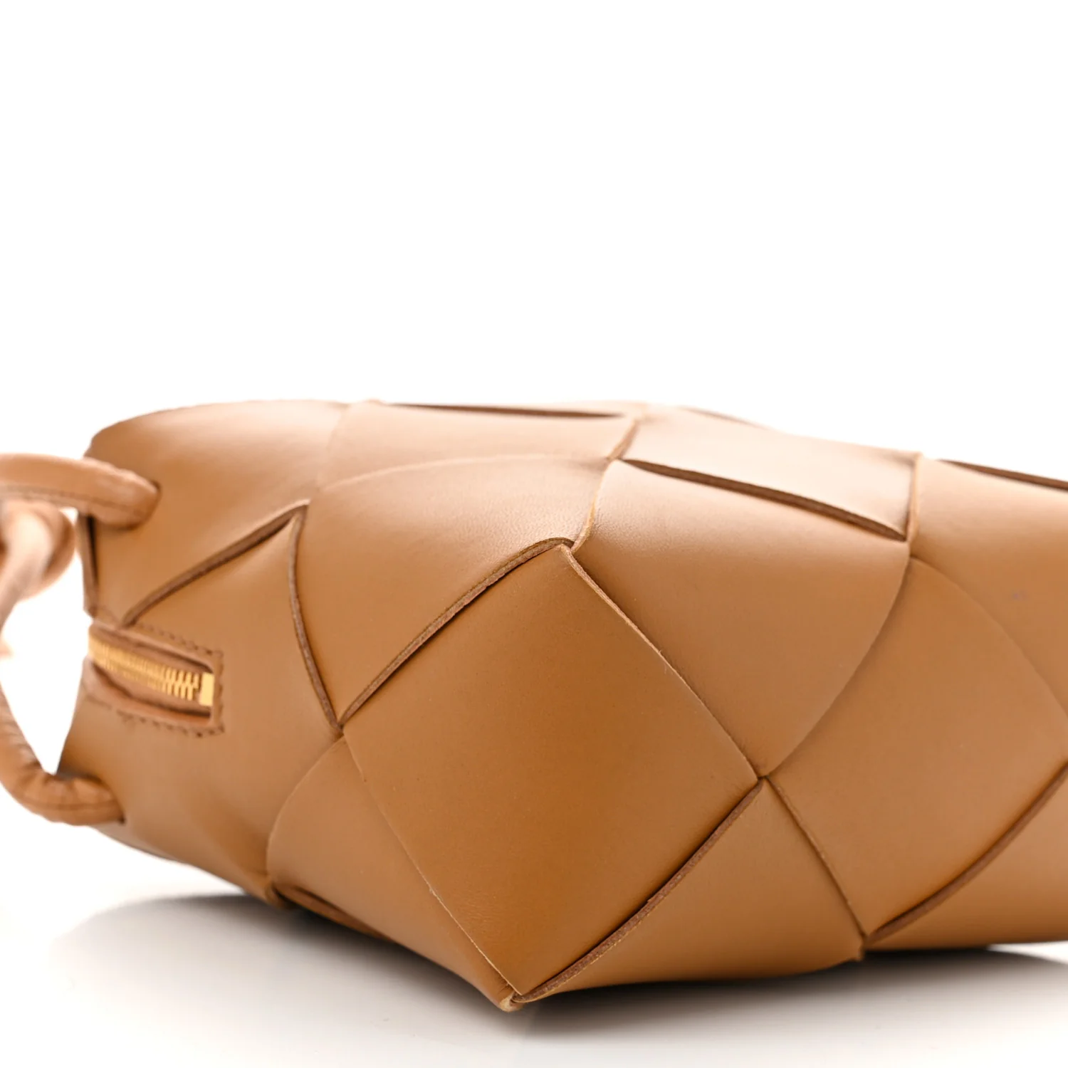 Lambskin Maxi Intrecciato Mini Cassette Camera Bag Acorn - Top Club