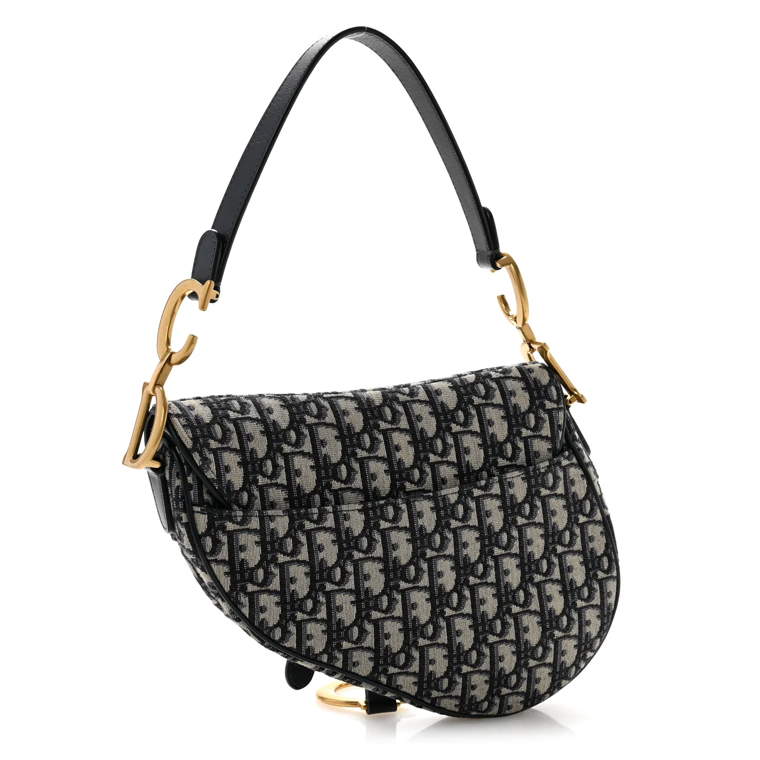 Oblique Saddle Bag Blue - Top Club