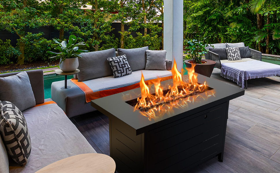 Propane fire pit