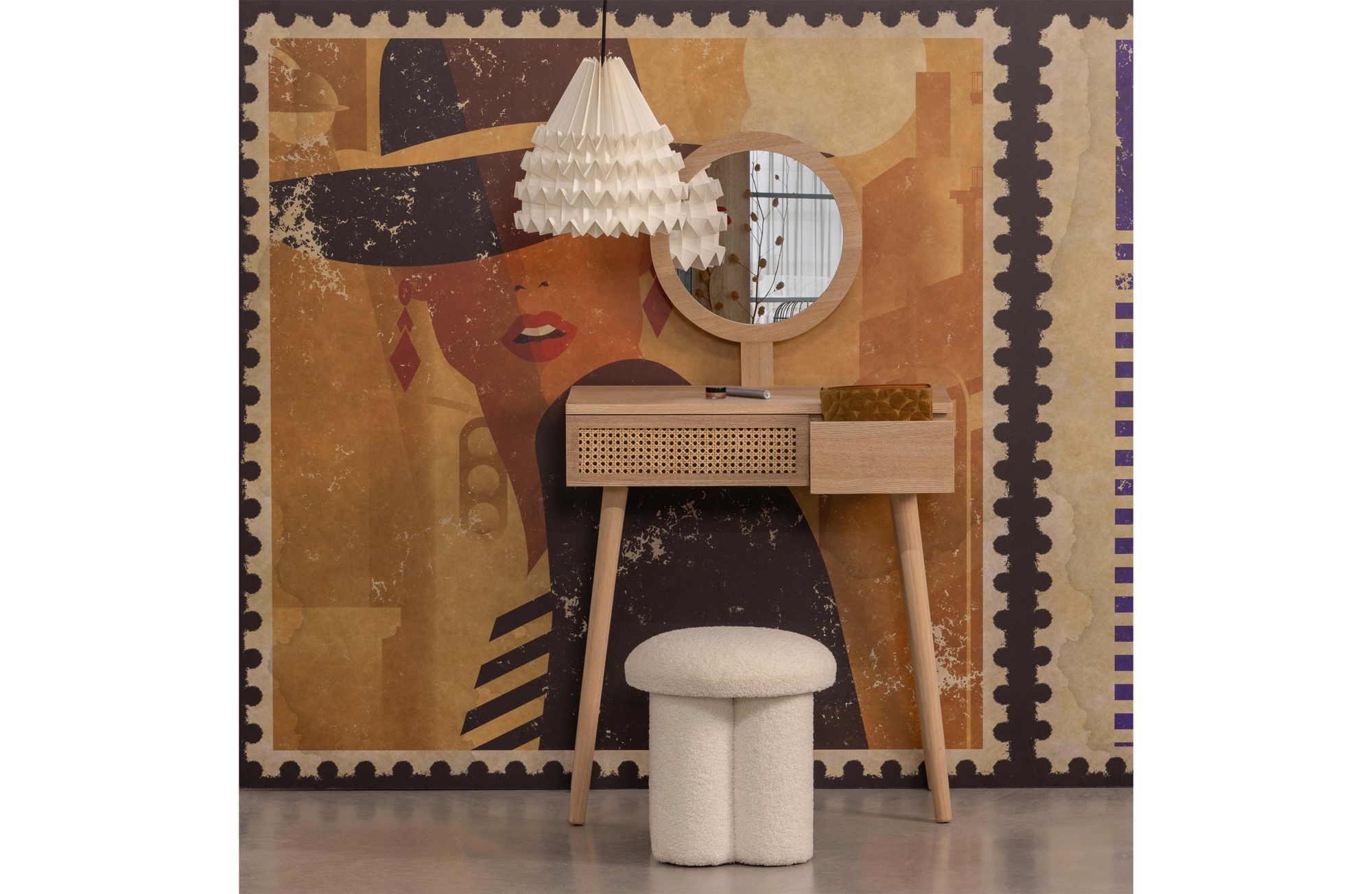 WOOOD hal/kaptafel Soof Hal/kaptafel Soof hout naturel