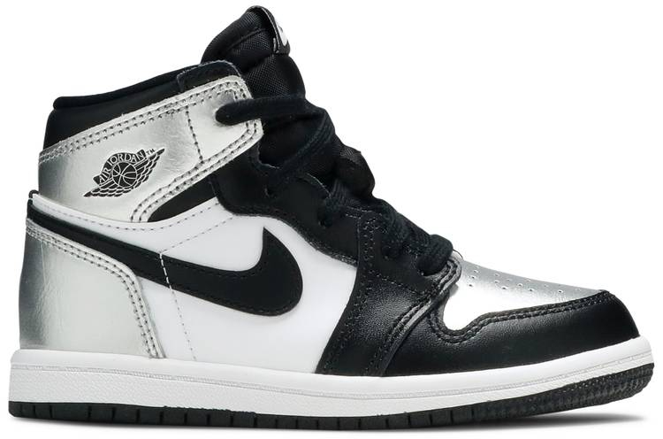 Air Jordan 1 Retro High OG TD  Silver Toe  CU0450-001 - Sneaker Replica Workshop