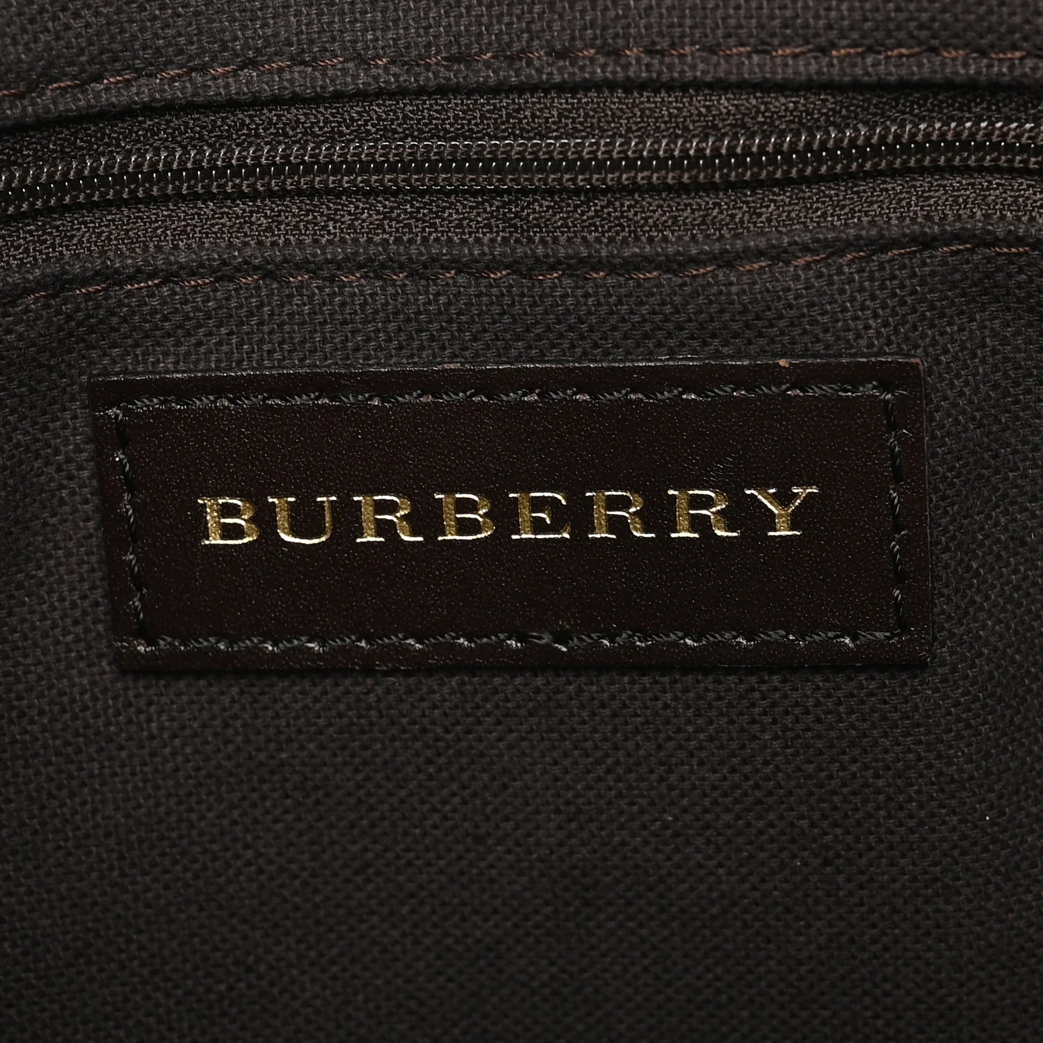 Haymarket Check Medium Golderton Tote Chocolate - Top Club
