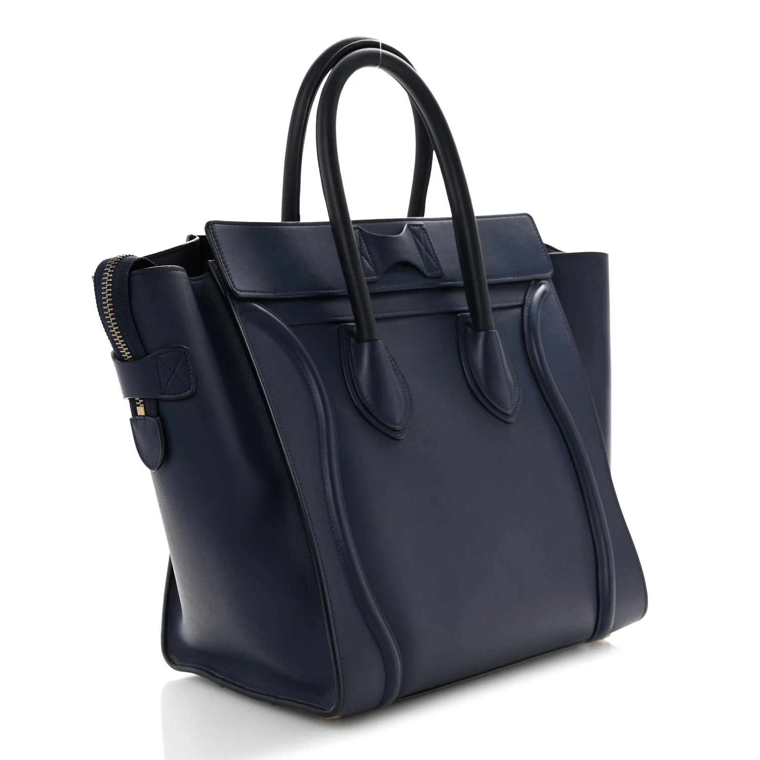 Smooth Calfskin Mini Luggage Ink - Top Club