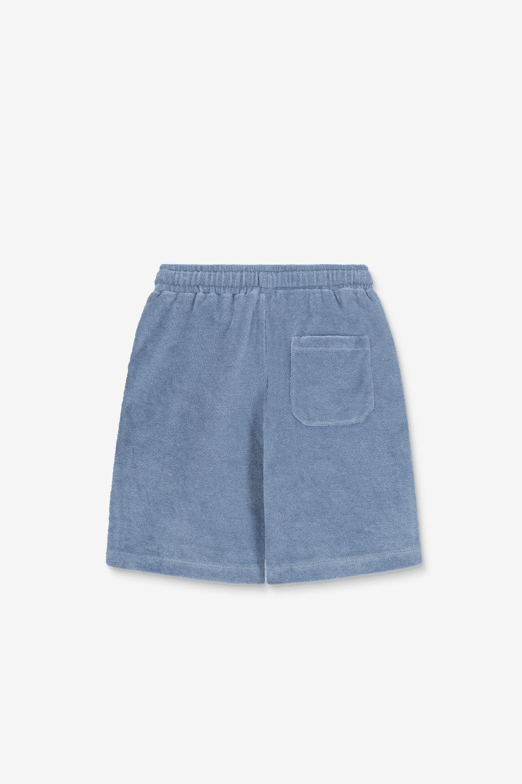 Lichtblauwe badstof short