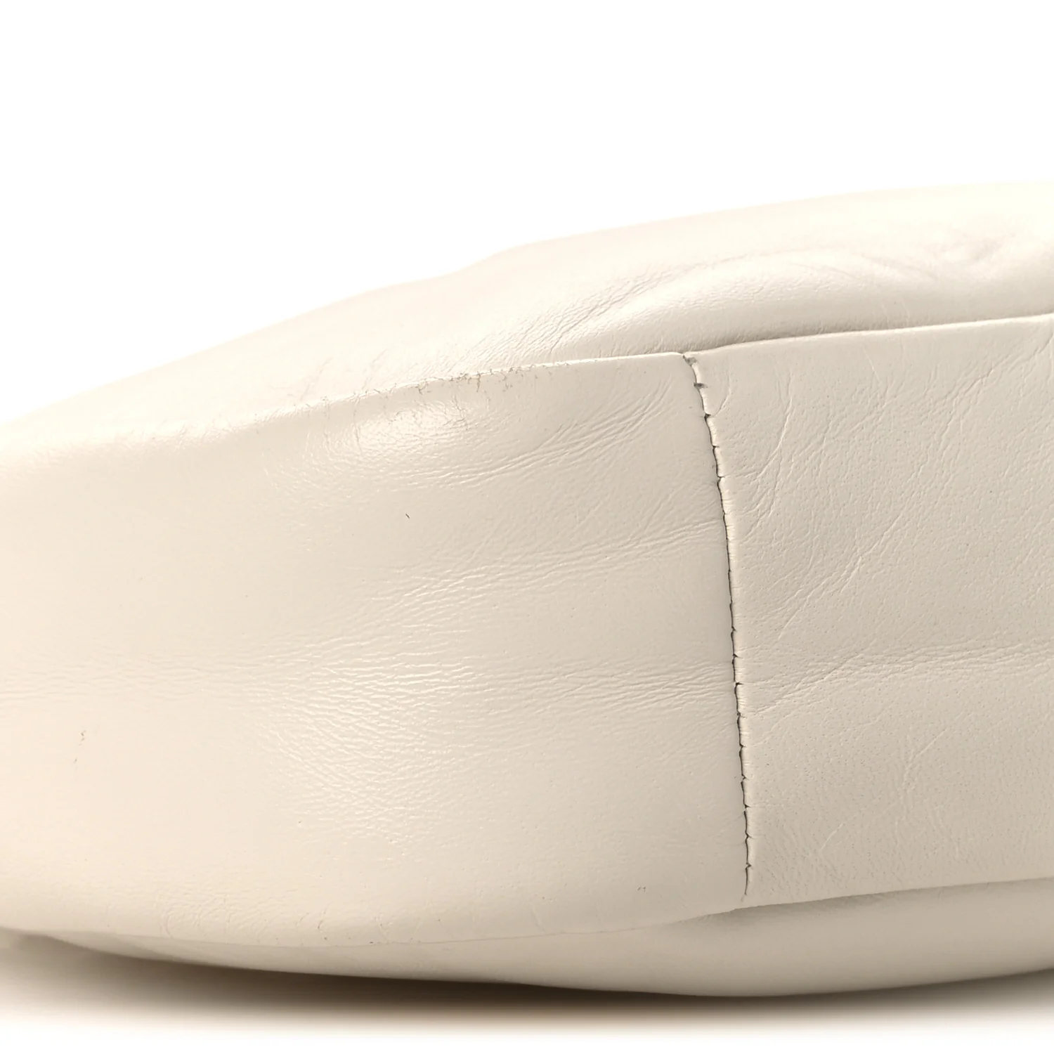 Nappa Soft Padded Mini Bag White - Top Club