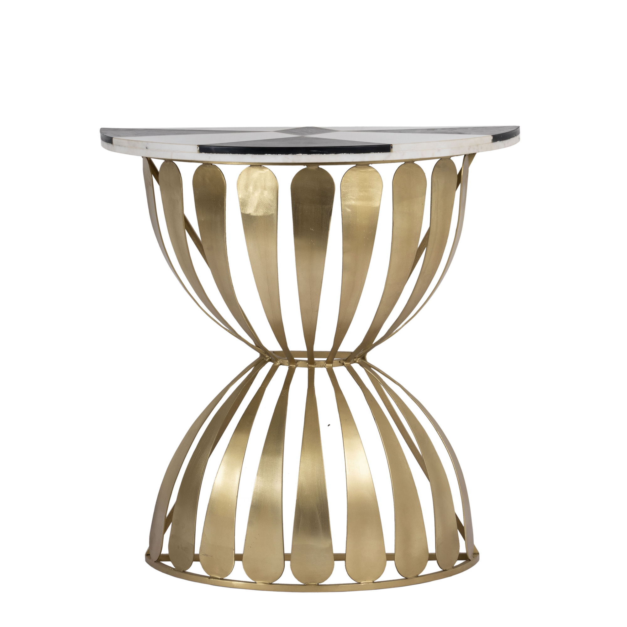 Half rond console tafel Parijata #1