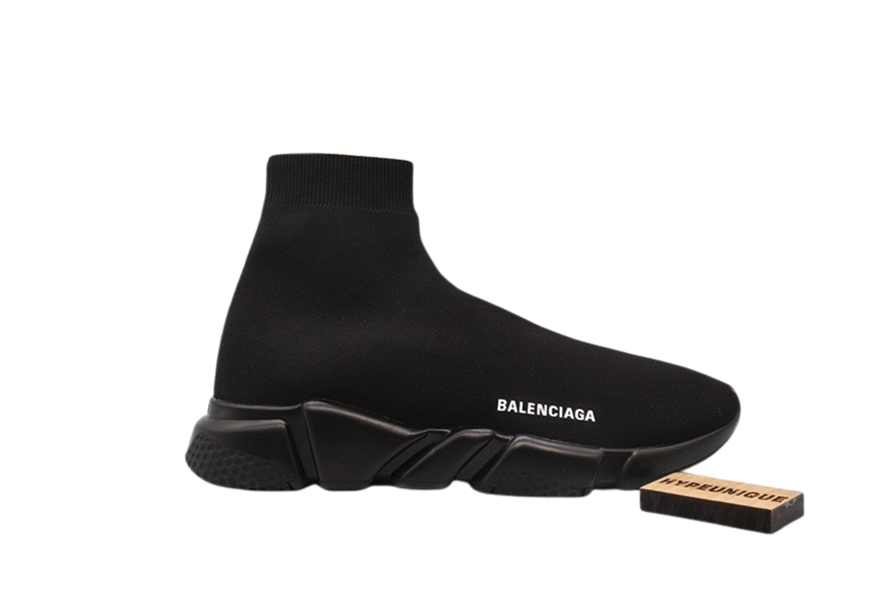 Balenciaga Speed Trainer Mid  ALL BLACK  REPLICA - Sneaker Replica Workshop