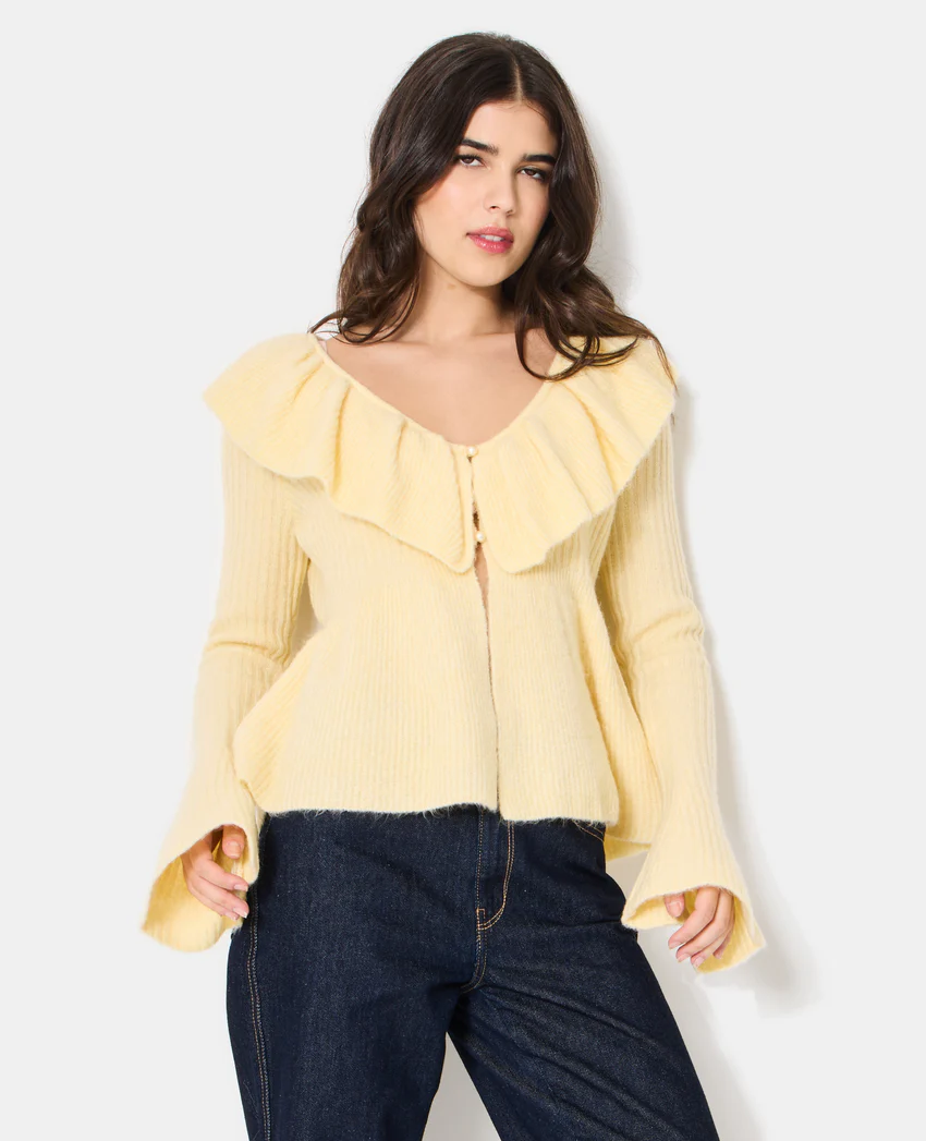 Pimkie Gilet avec volants et manches flare