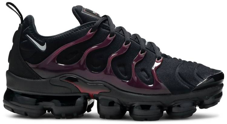 Air VaporMax Plus  Black Noble Red  924453-021 - Sneaker Replica Workshop