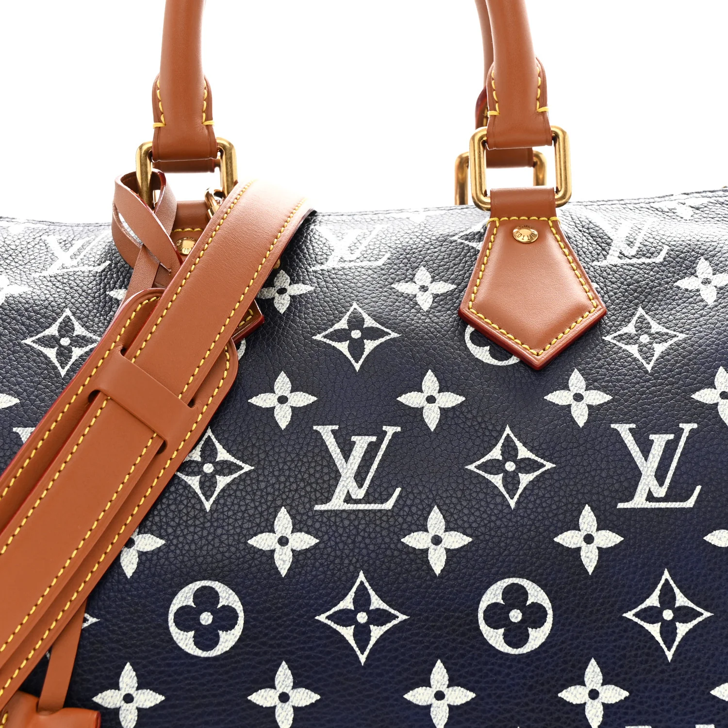 Calfskin Monogram Speedy P9 Bandouliere 30 Indigo - Top Club