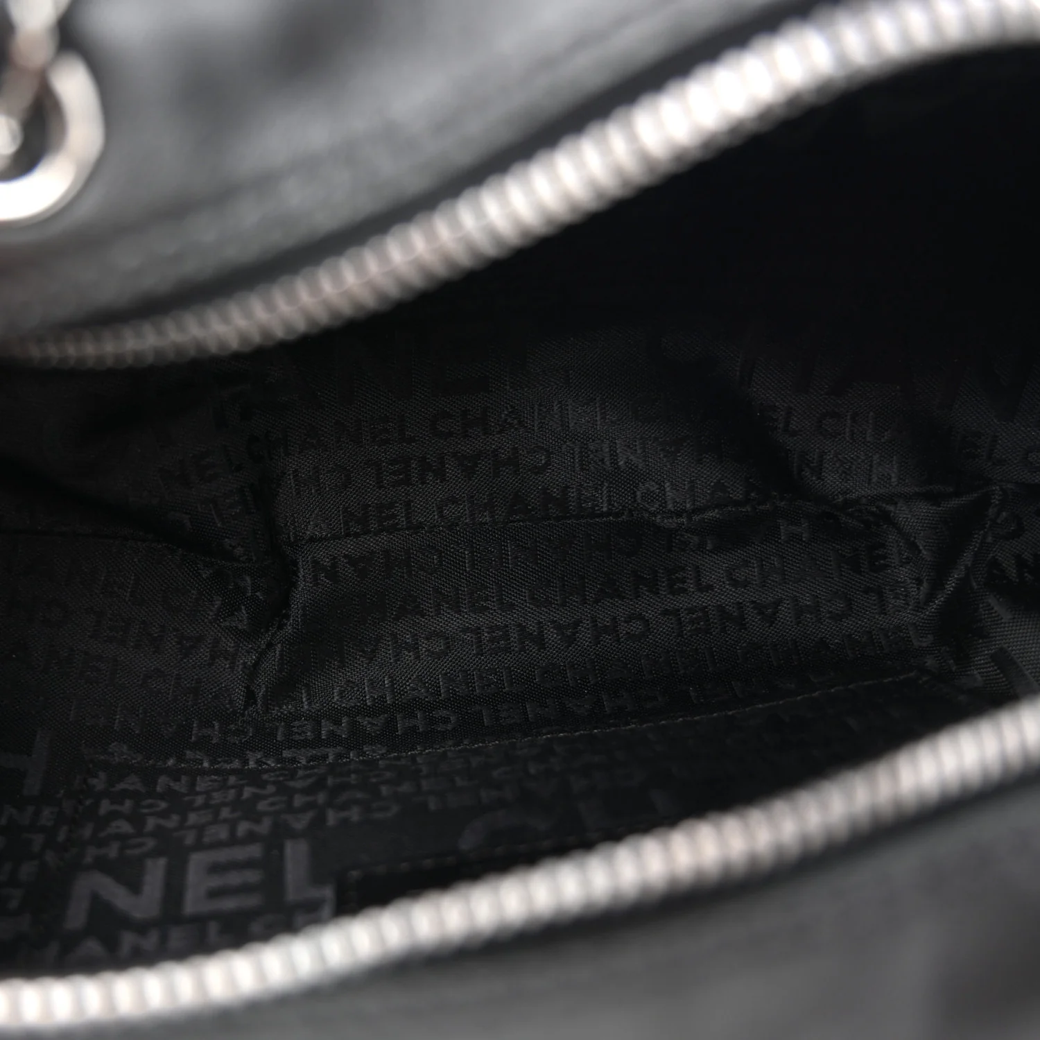 Lambskin Lax Small Tassel Shoulder Bag Black - Top Club