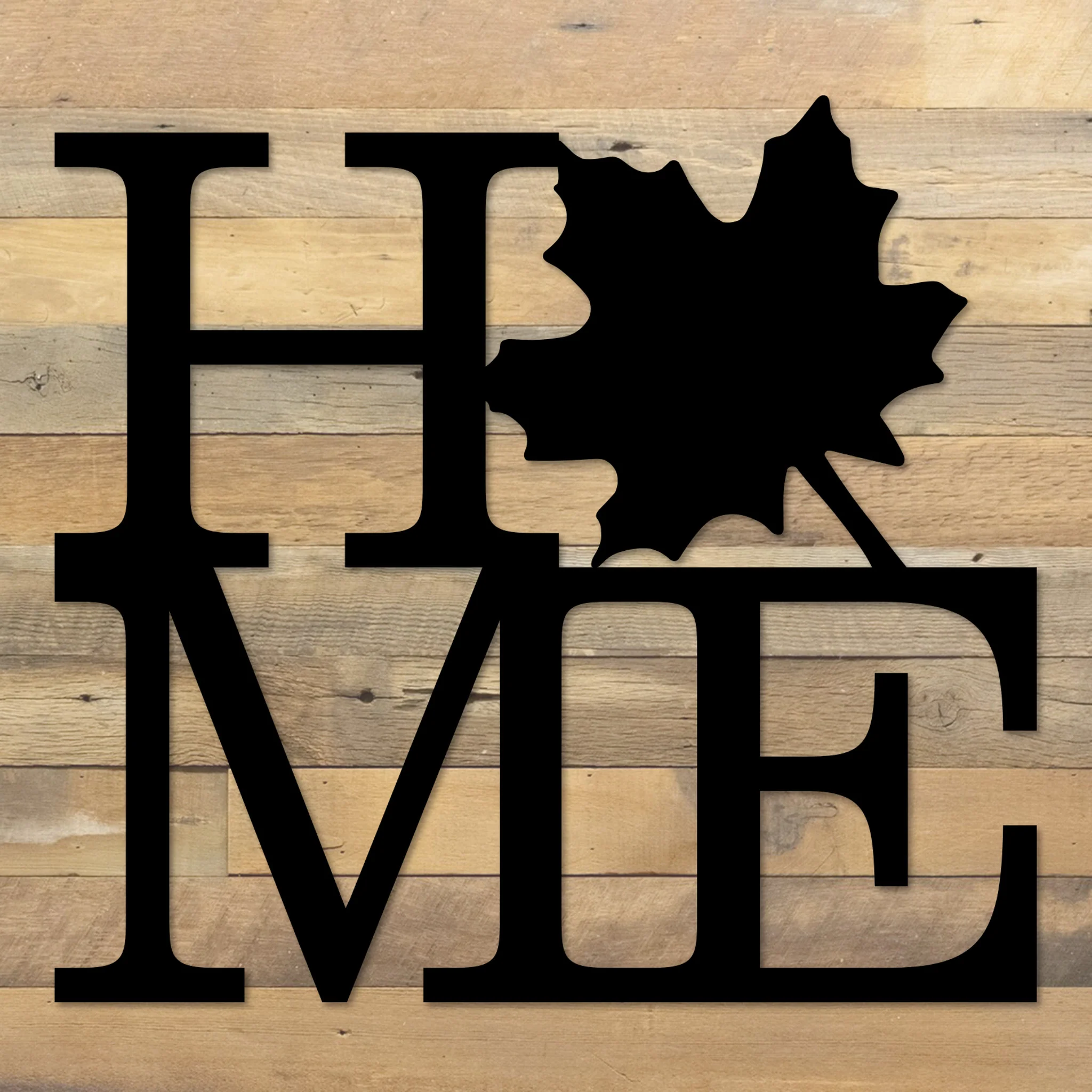 Home - Fall Leaf Metal Wall Art - Alvarez Pro Painting LLC