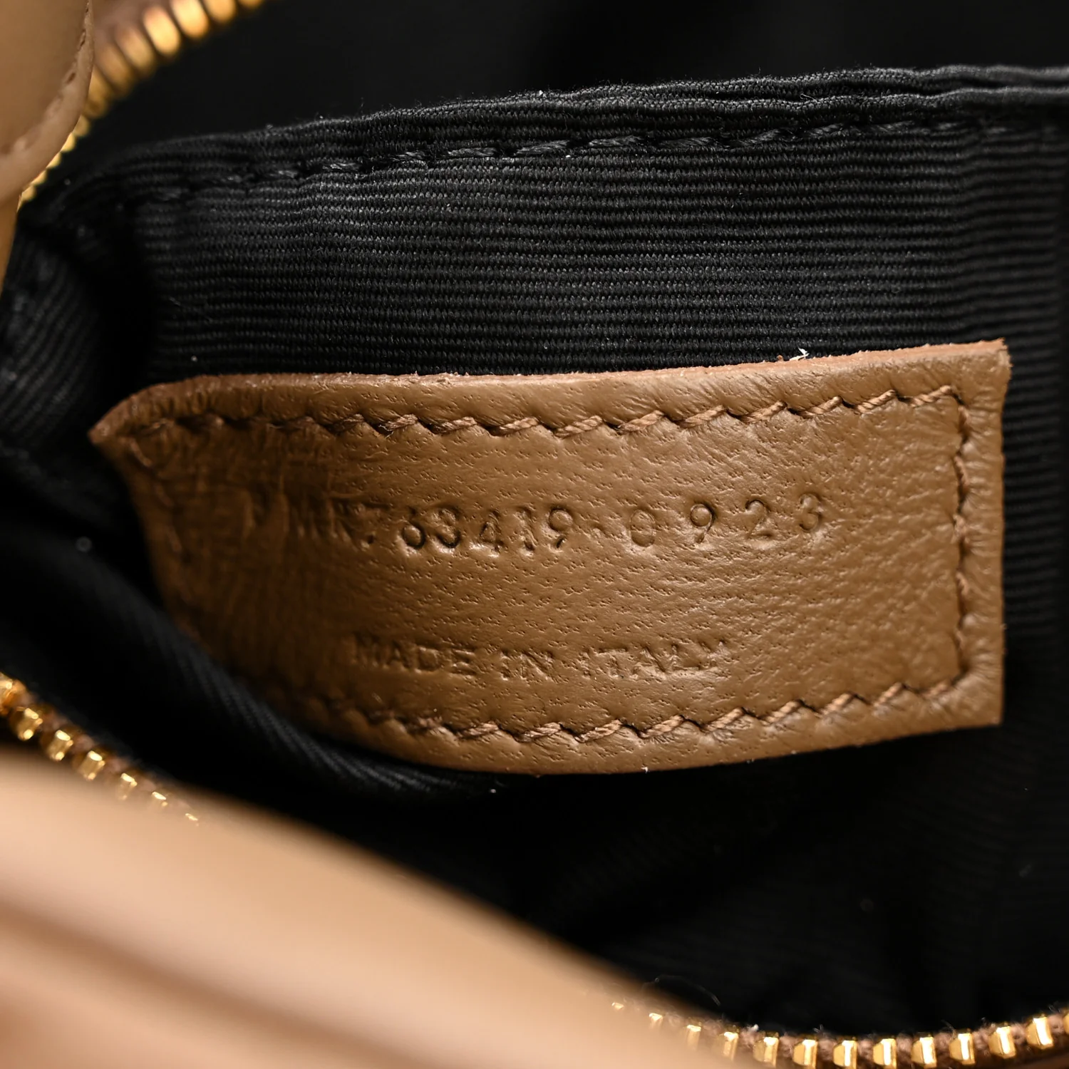 Padded Lambskin Le 5 A 7 Hobo Dark Peanut - Top Club