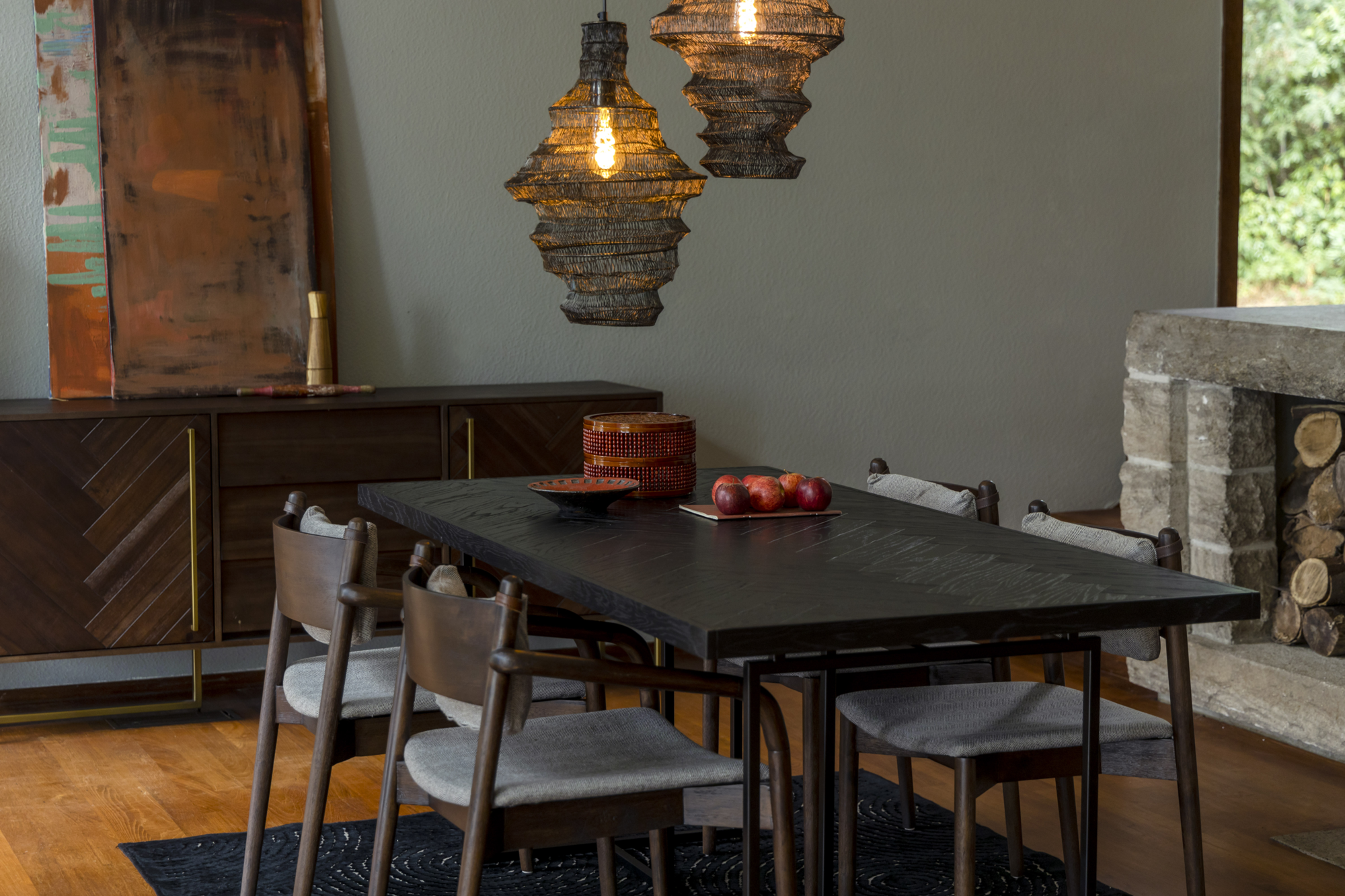 Eettafel Class Bruin
