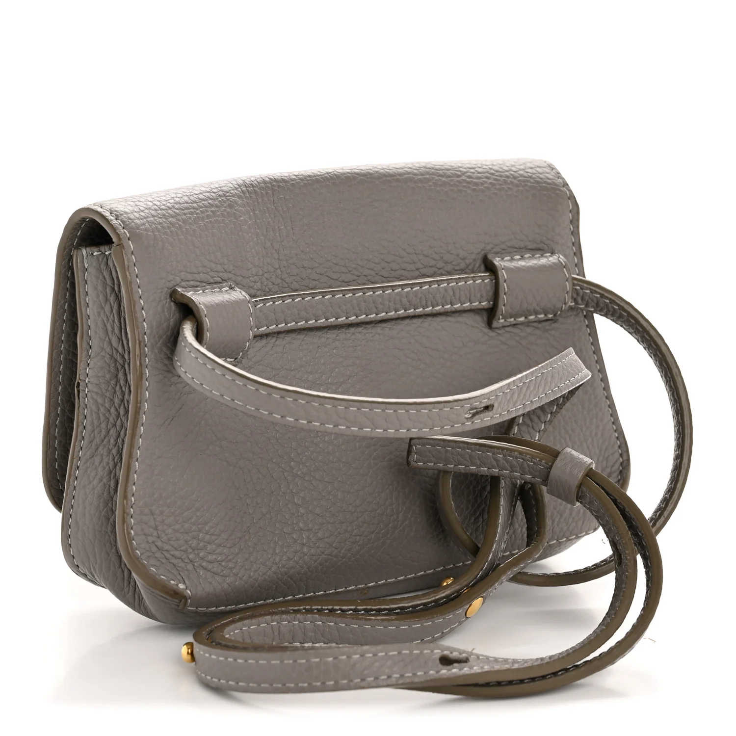 Calfskin Marcie Convertible Belt Bag Cashmere Grey - Top Club