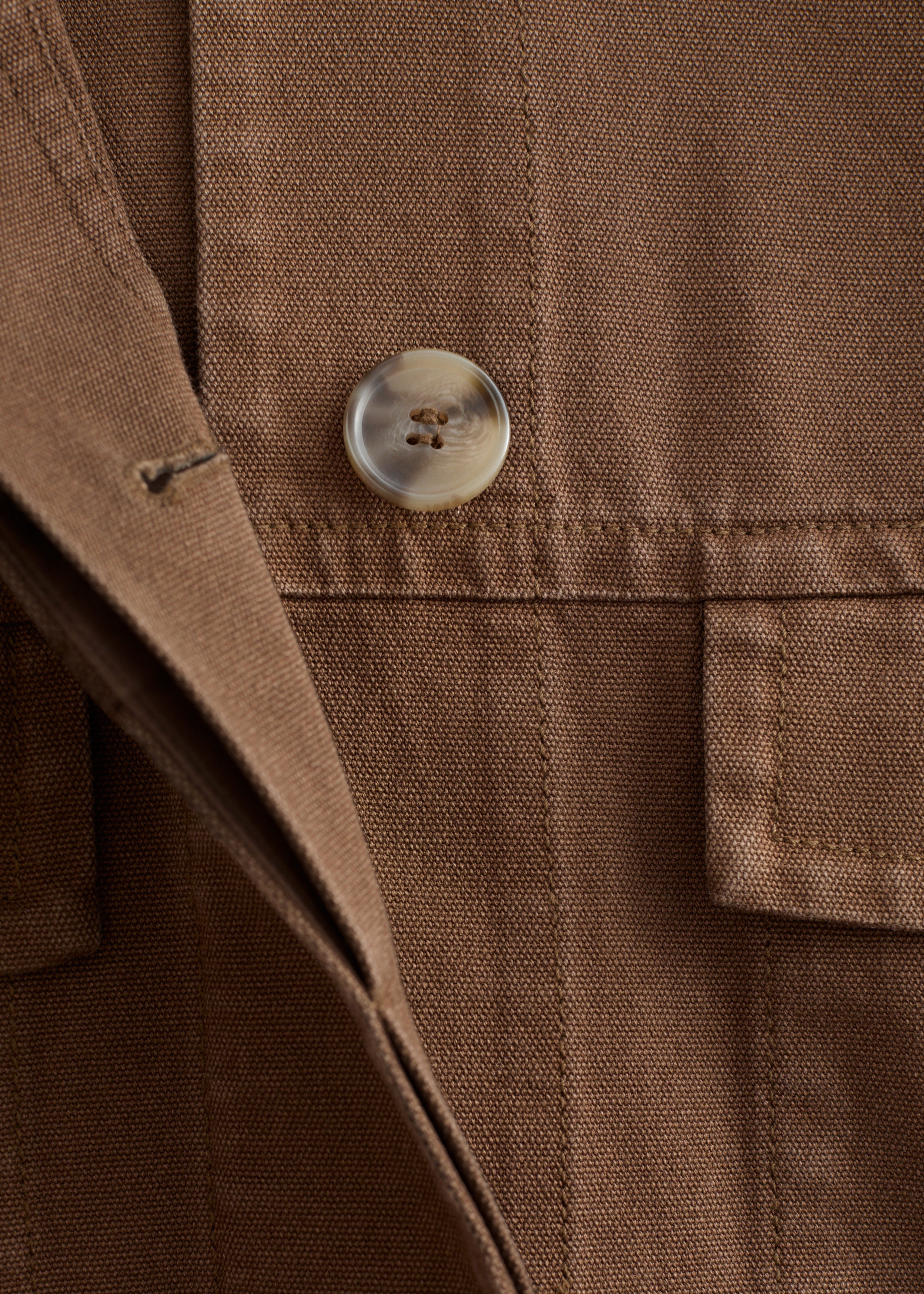 & Other Stories COTTON UTILITY JACKET