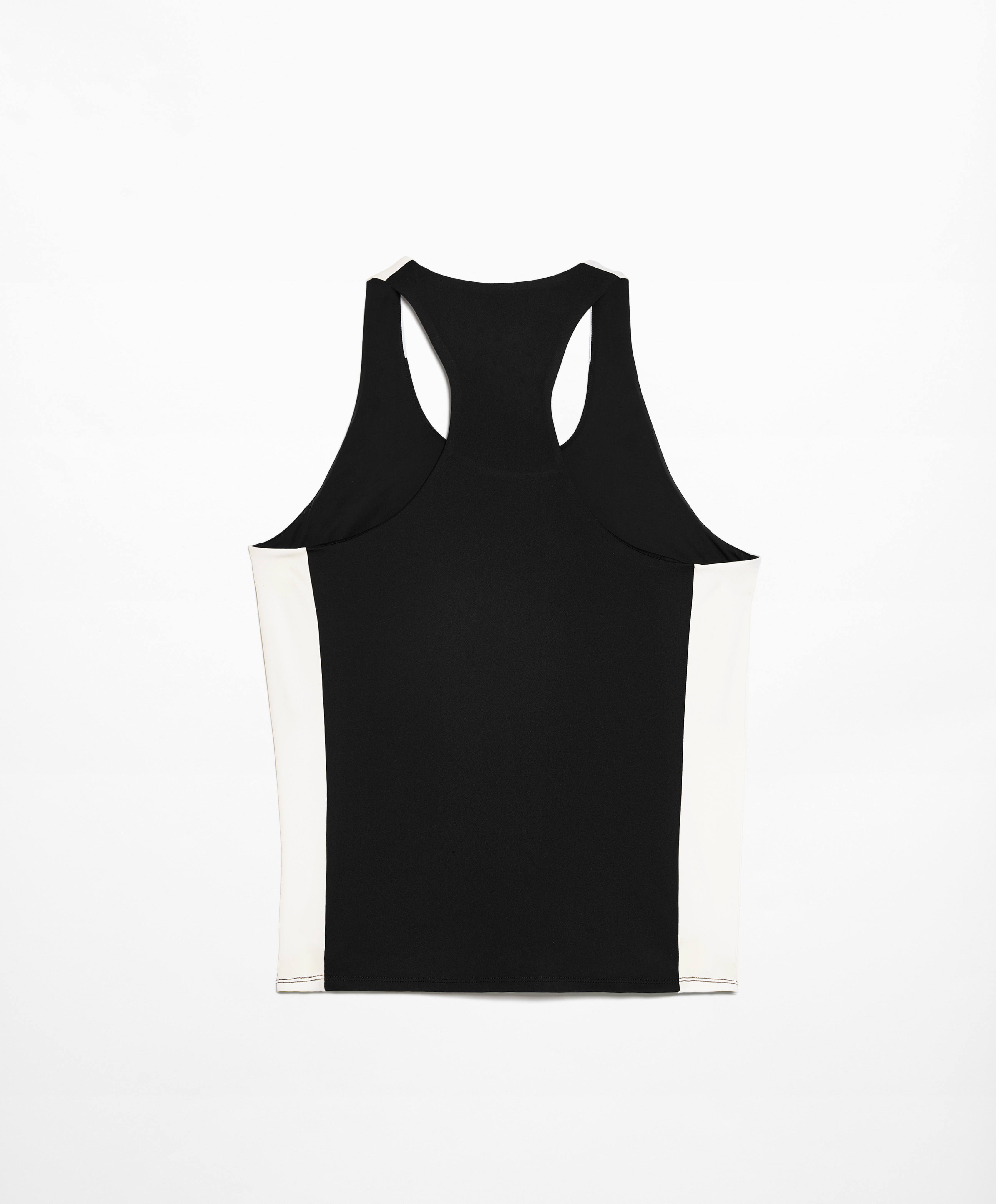 OYSHO Sleeveless block T-shirt