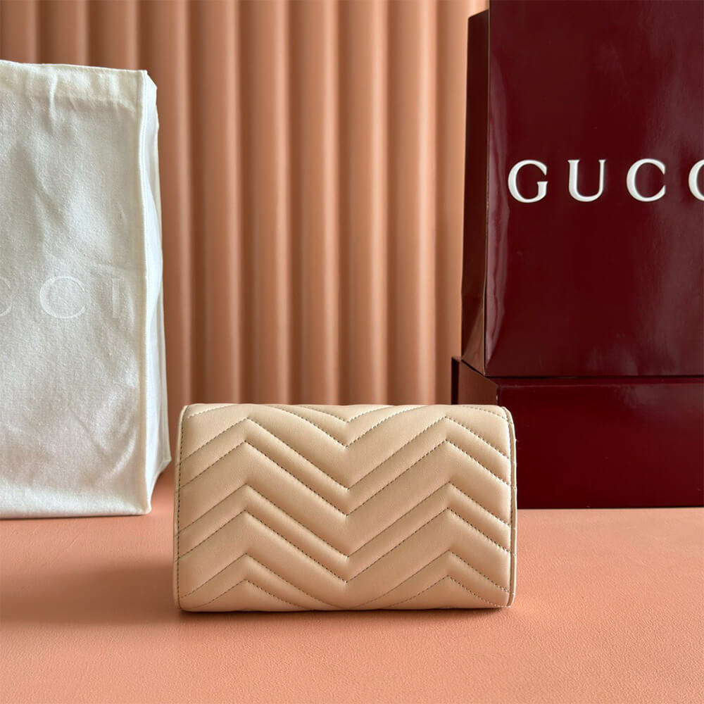 GG Marmont wallet on chain - Top Club