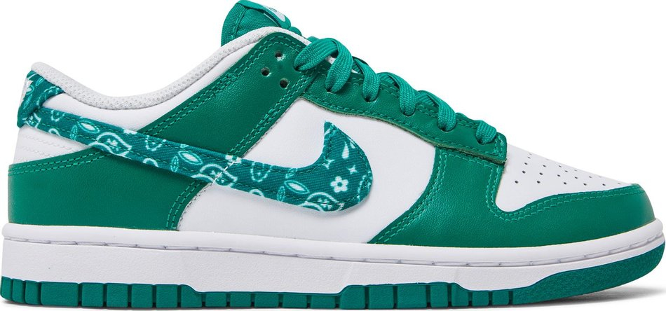 Wmns Dunk Low  Green Paisley  DH4401-102 - Sneaker Replica Workshop