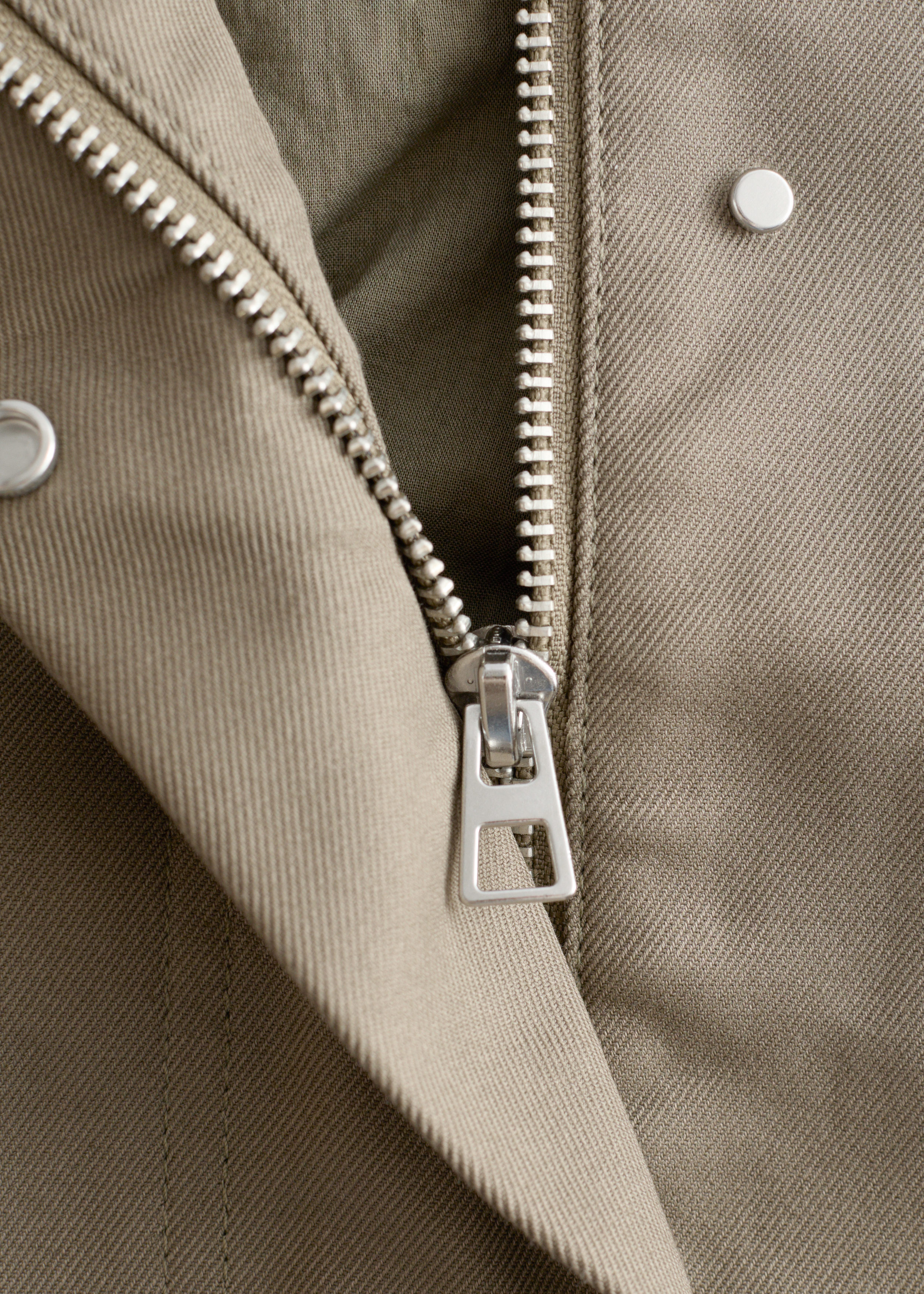 & Other Stories OVERSIZED DRAWSTRING UTILITY JACKET