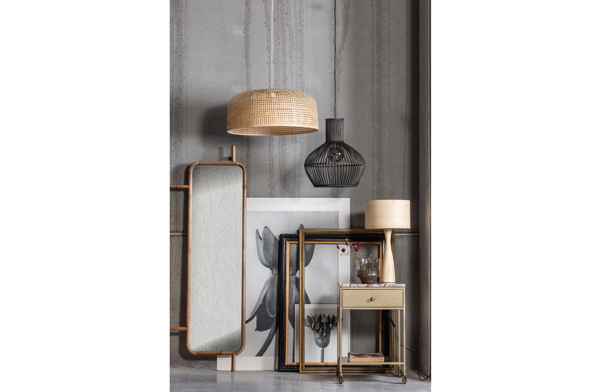 Tafellamp Lunar - Naturel