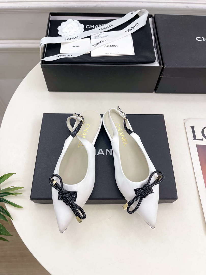 Chanel Women's Fashion Slingbacks Shoes C93481 - Sneaker Replica Workshop