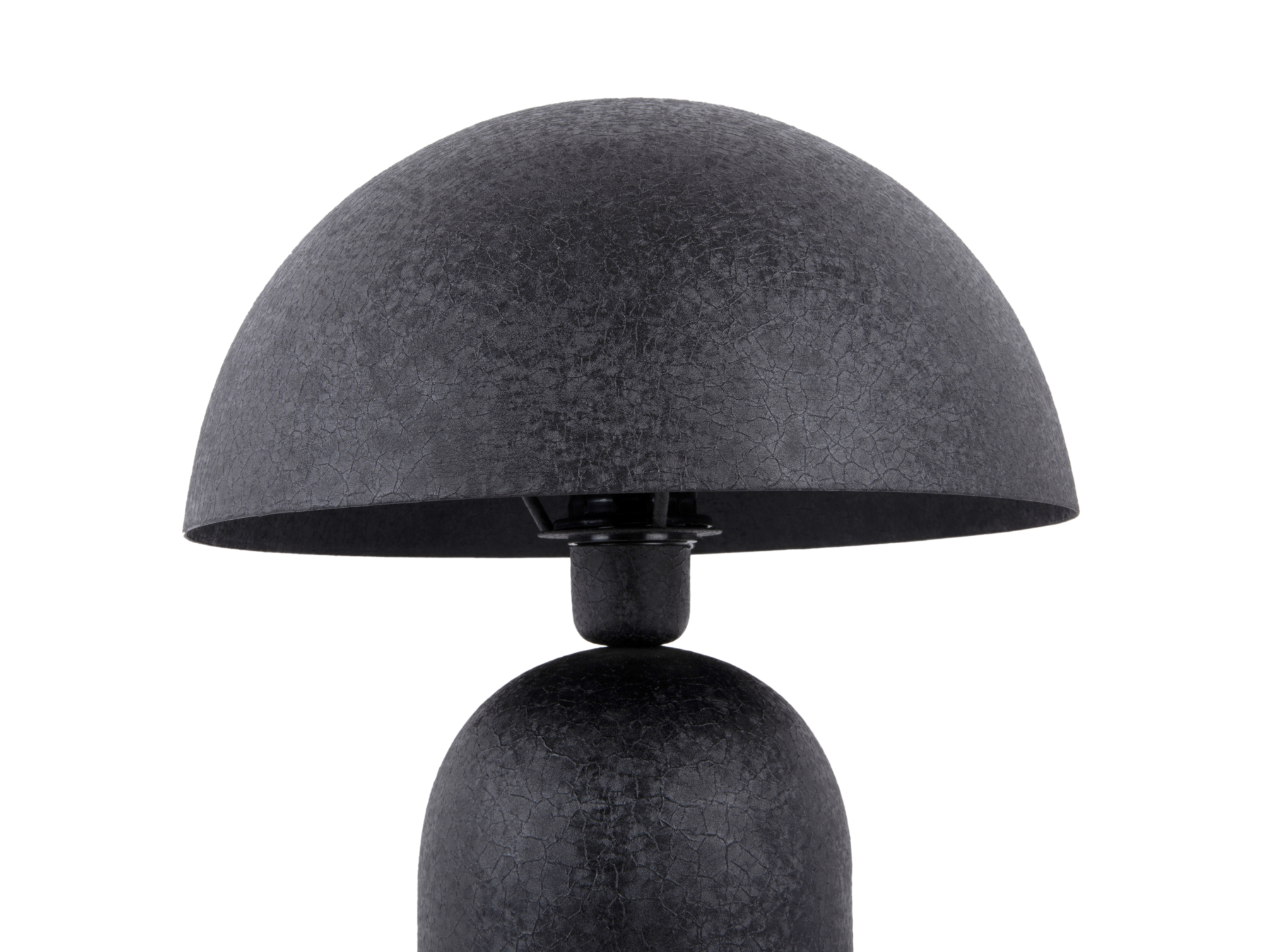 Table lamp Boaz large iron textured black
