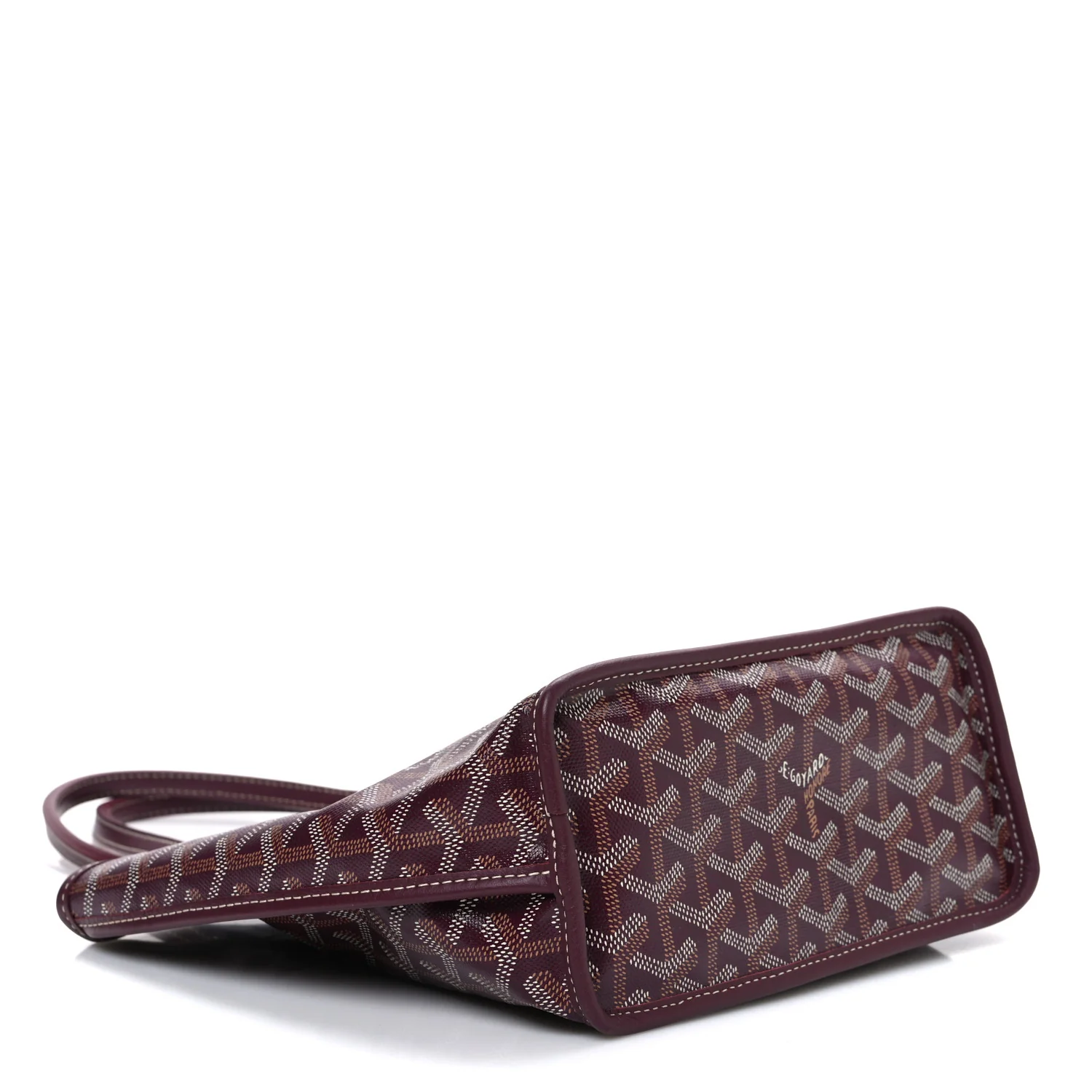 Goyardine Reversible Mini Anjou Burgundy - Top Club