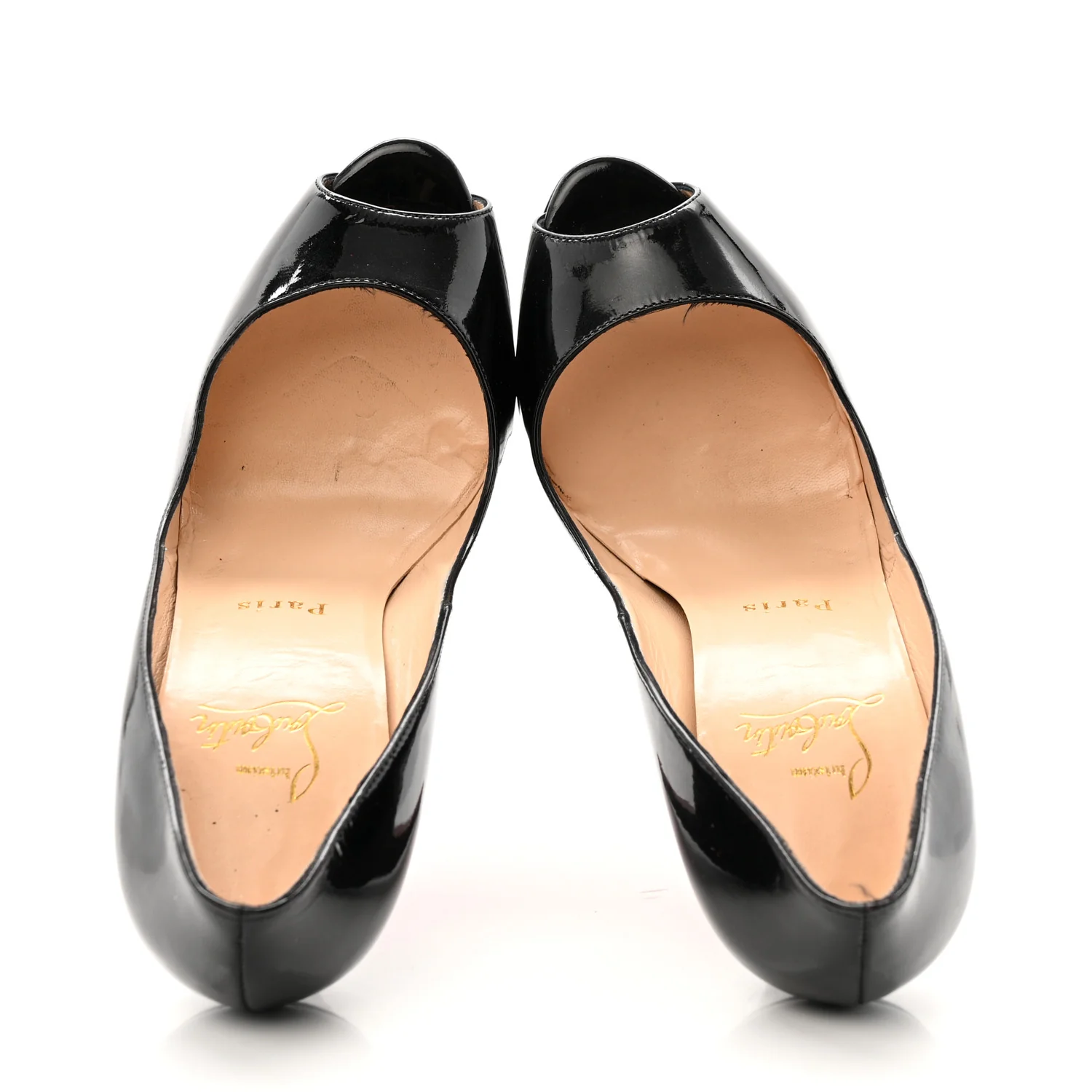 Patent Lady Peep 150 Pumps 37 Black - Top Club