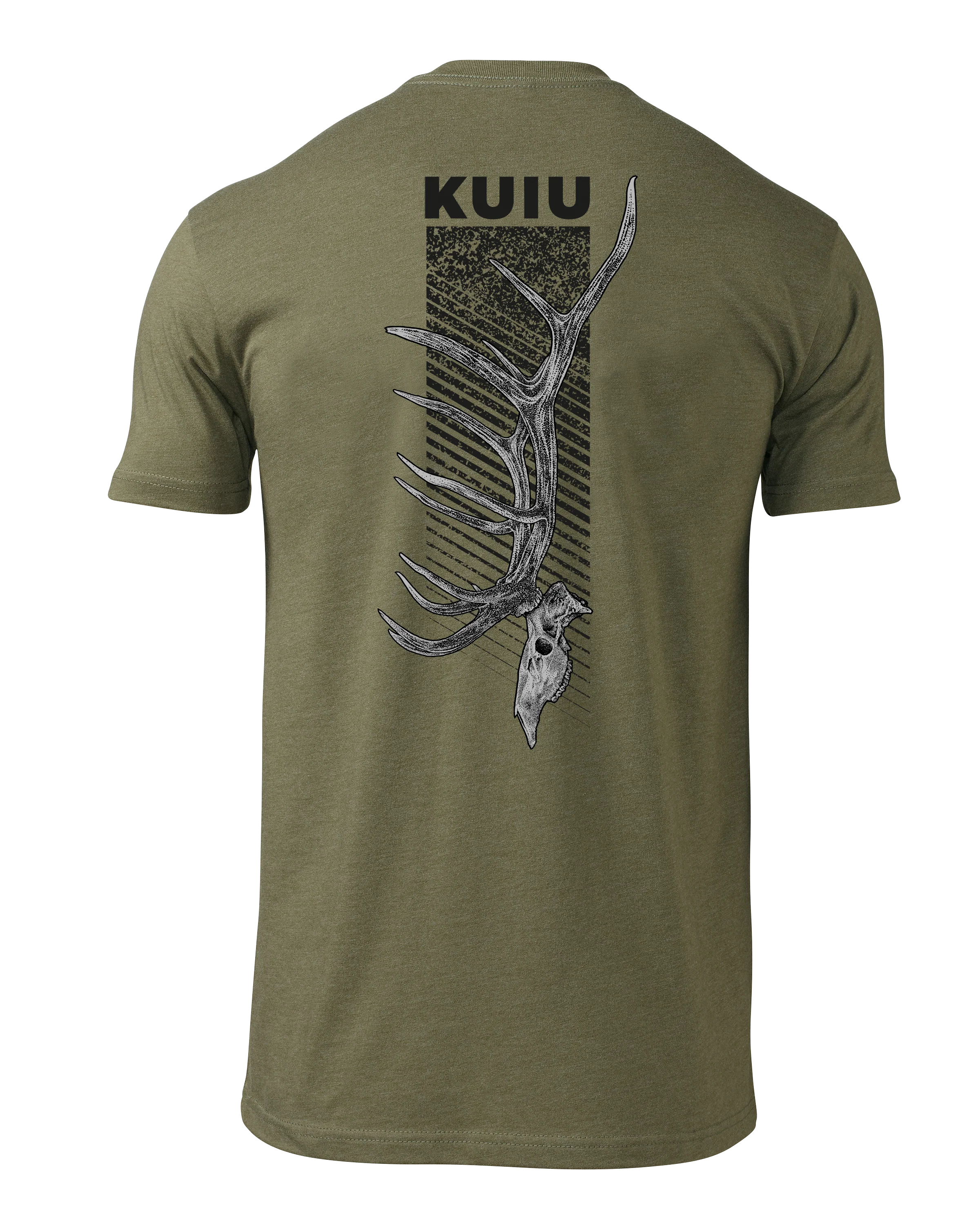 KUIU Elk Skull T-Shirt | Military Green